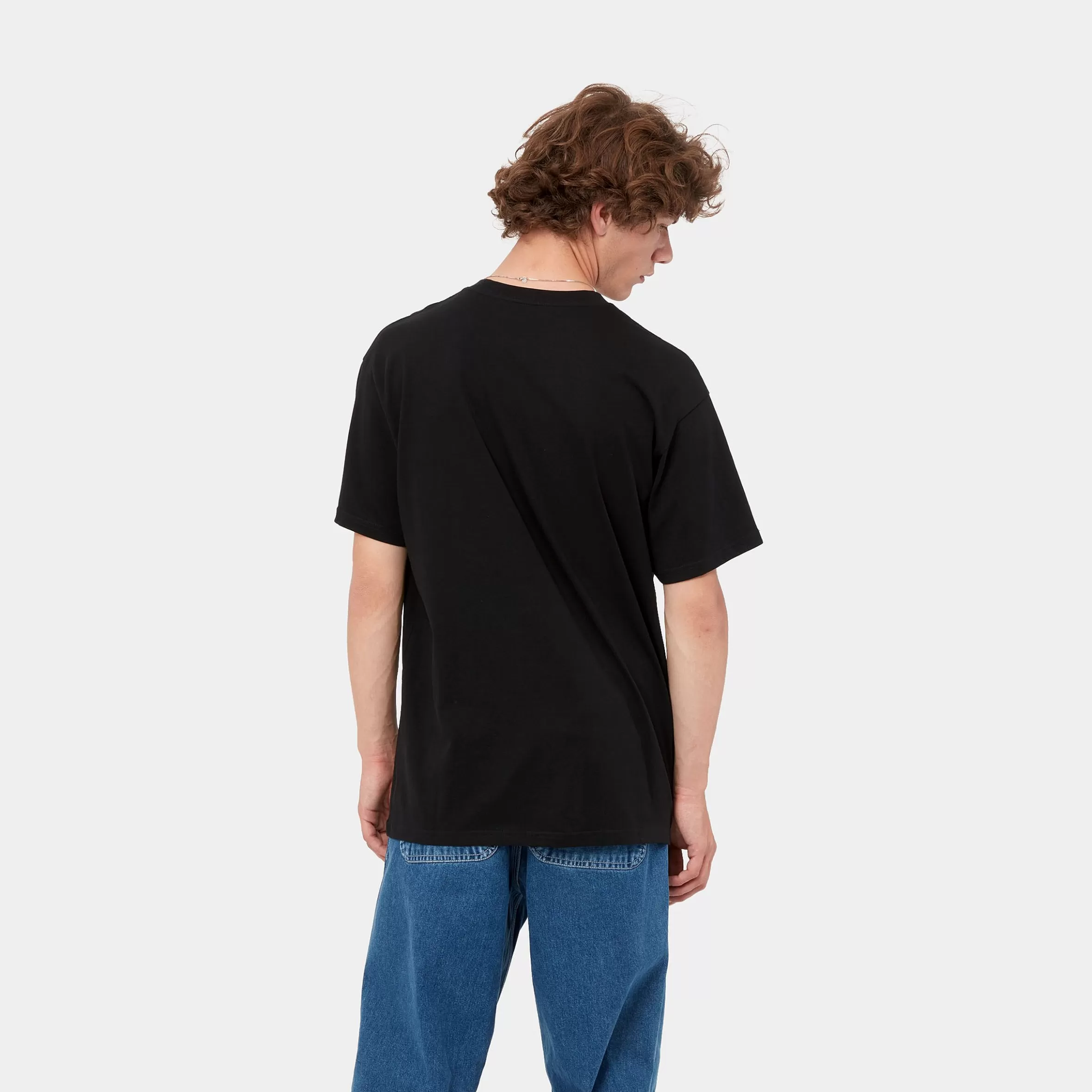 T-Shirts & Polos | Carhartt WIP S/S Script Embroidery T-Shirt Black / White