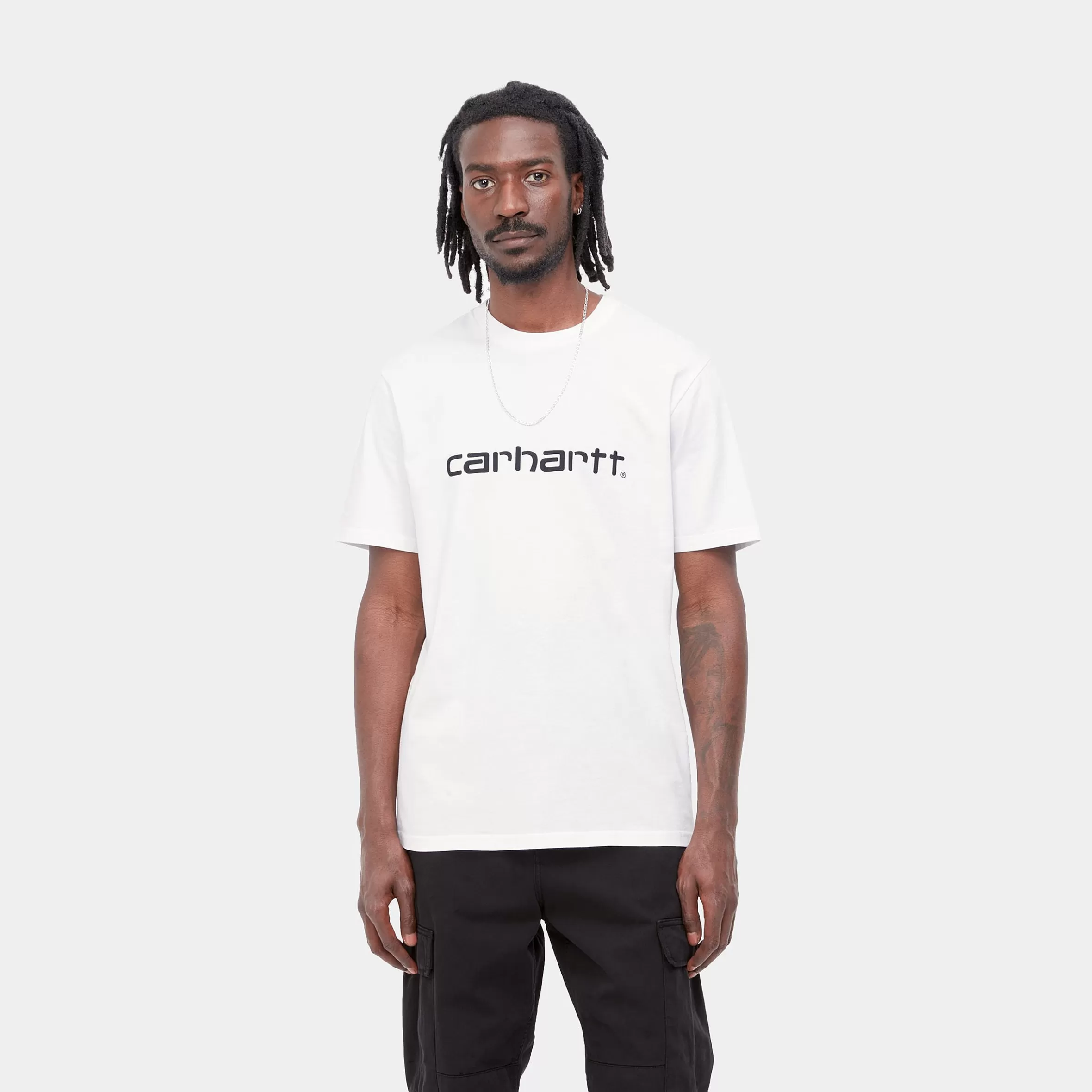 T-Shirts & Polos | Carhartt WIP S/S Script T-Shirt White / Black