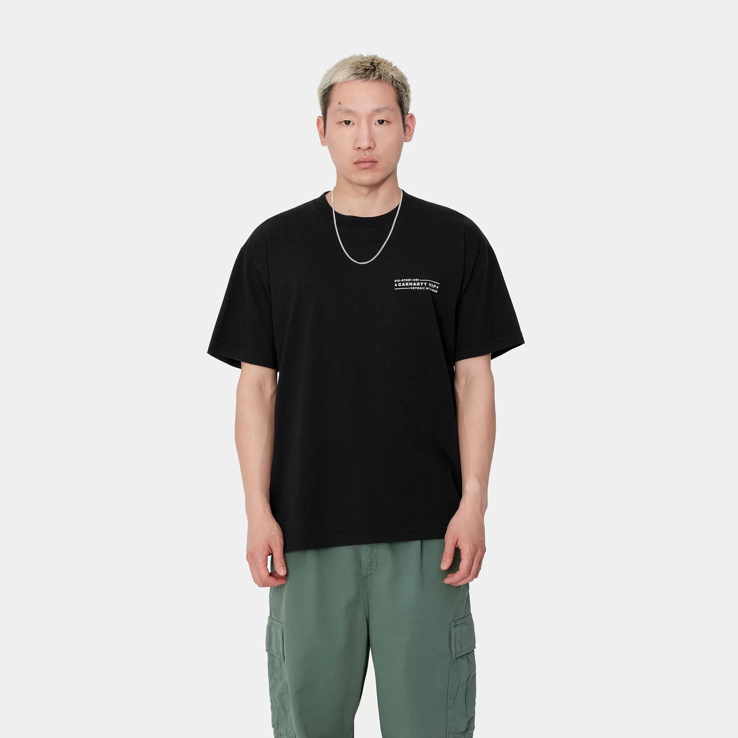 T-Shirts & Polos | Carhartt WIP S/S Stamp T-Shirt Black / White