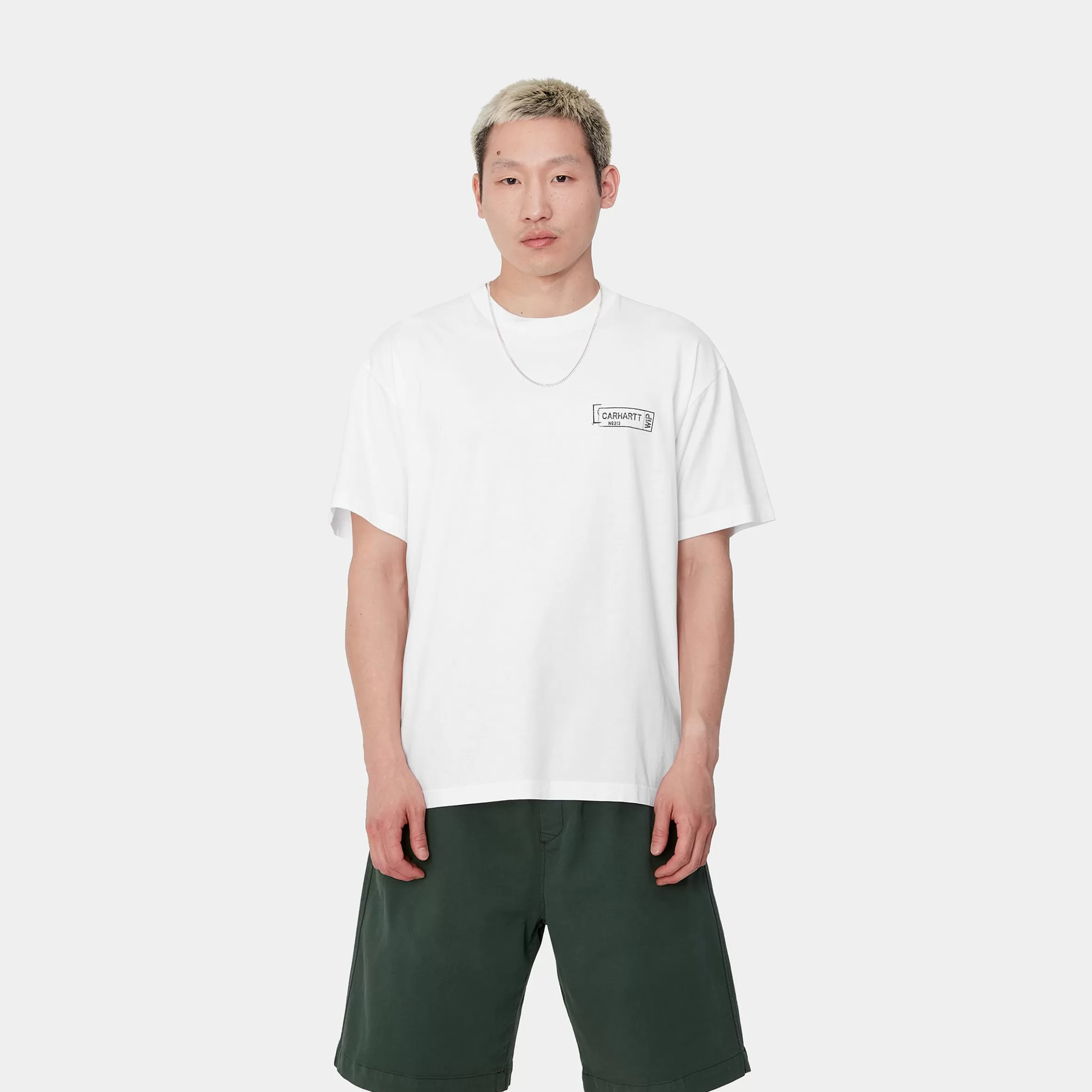 T-Shirts & Polos | Carhartt WIP S/S Stamp T-Shirt White / Black