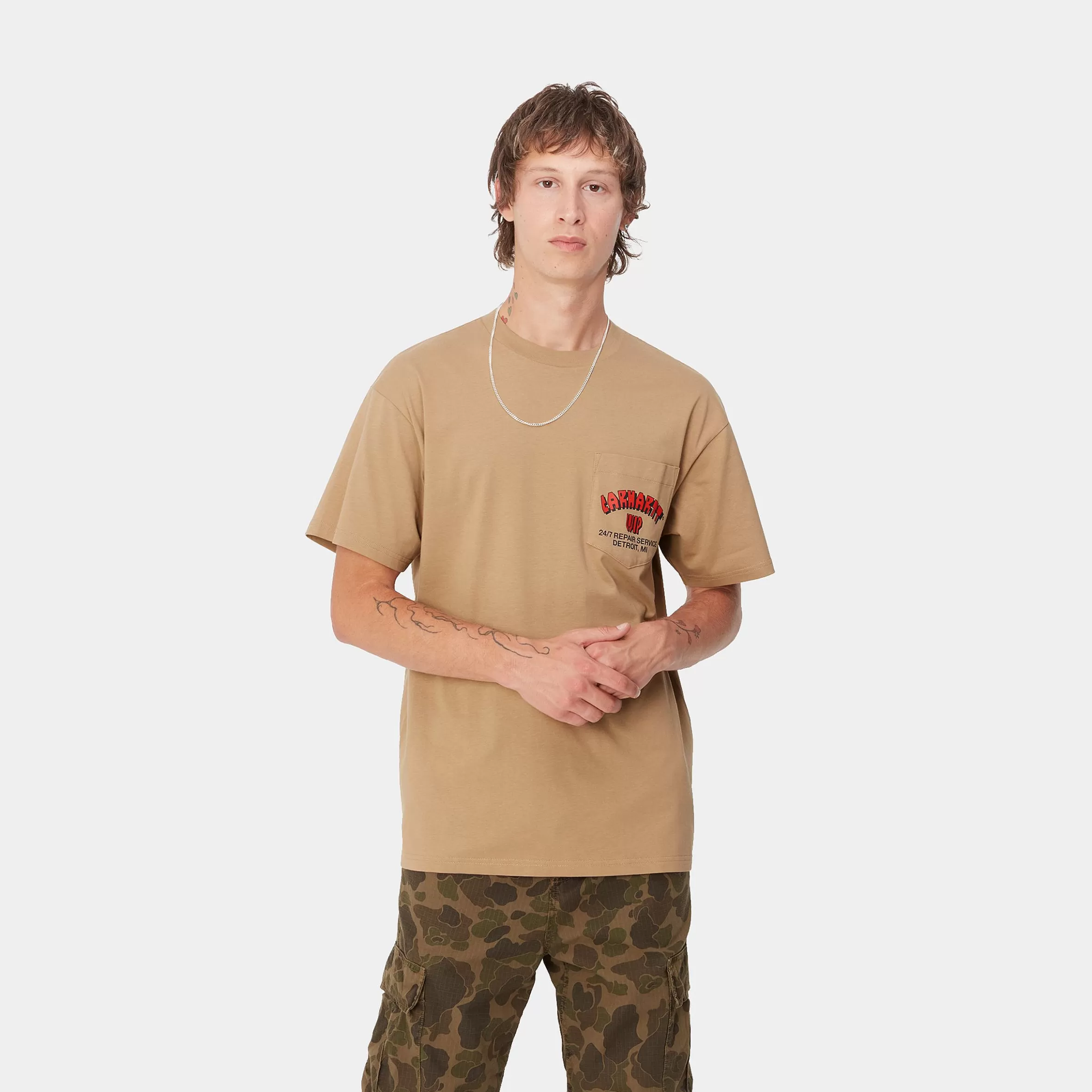 T-Shirts & Polos | Carhartt WIP S/S Super Tired T-Shirt Peanut