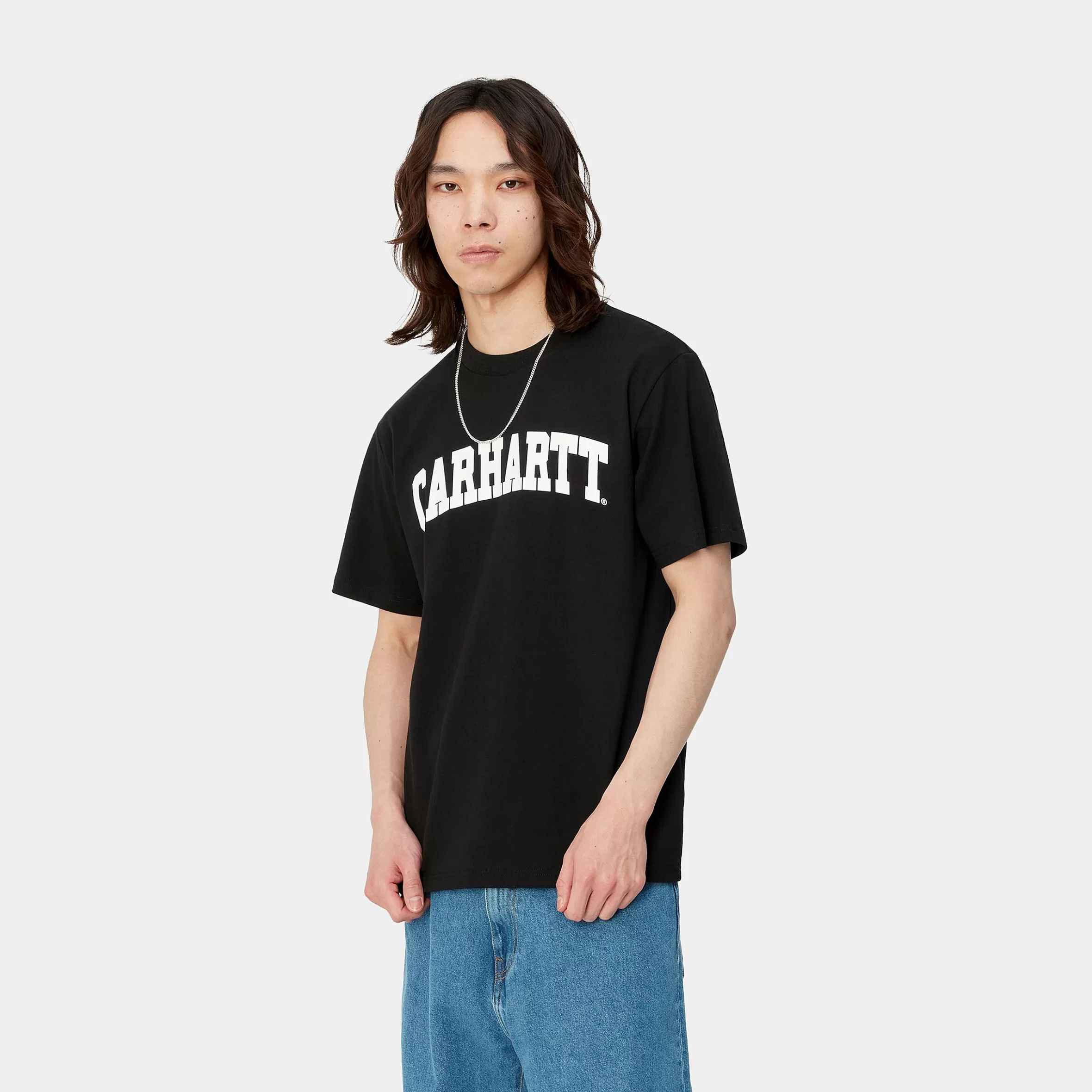 T-Shirts & Polos | Carhartt WIP S/S University T-Shirt Black / White