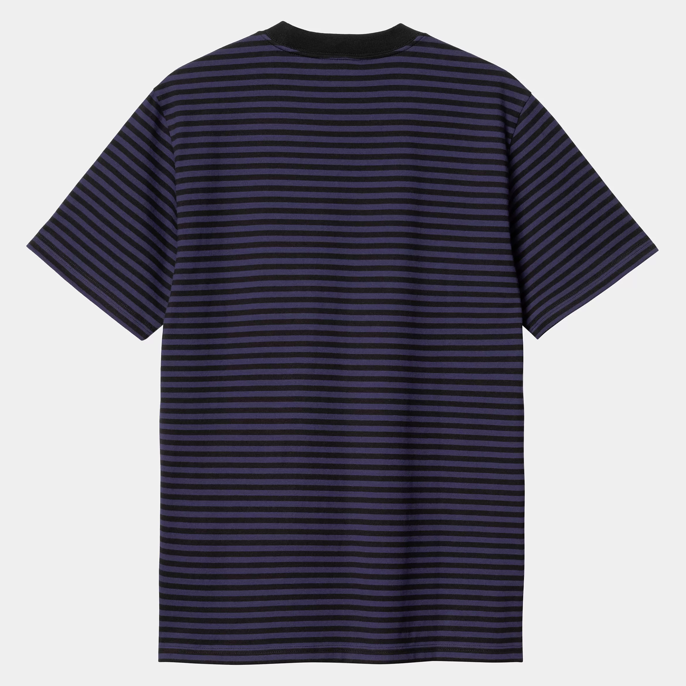 T-Shirts & Polos | Carhartt WIP S/S Verner Pocket T-Shirt Verner Stripe, Black / Aura