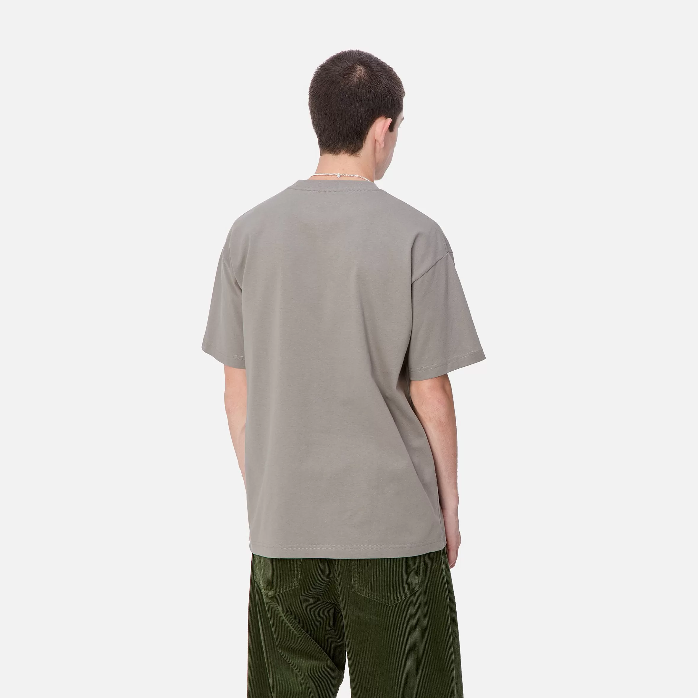 T-Shirts & Polos | Carhartt WIP S/S Yute T-Shirt Misty Grey