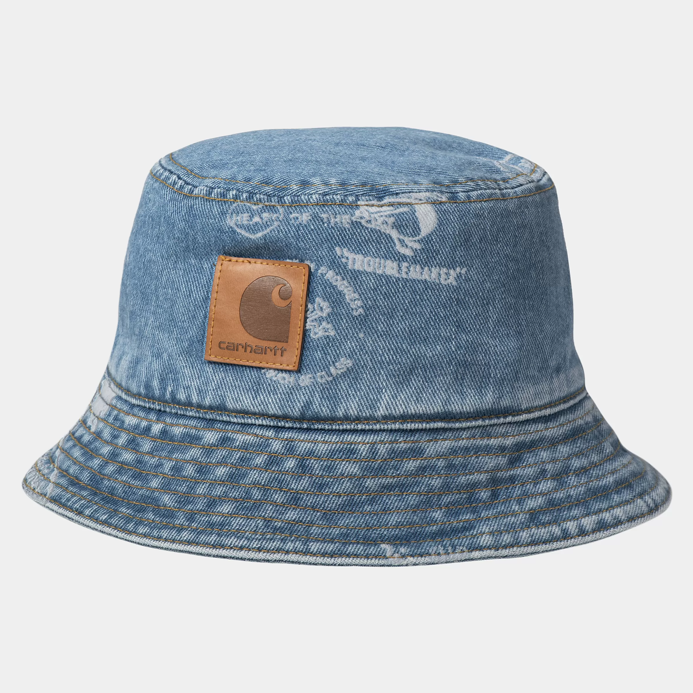 Acessórios | Bonés & Chapéus | Carhartt WIP Stamp Bucket Hat Stamp Print, Blue