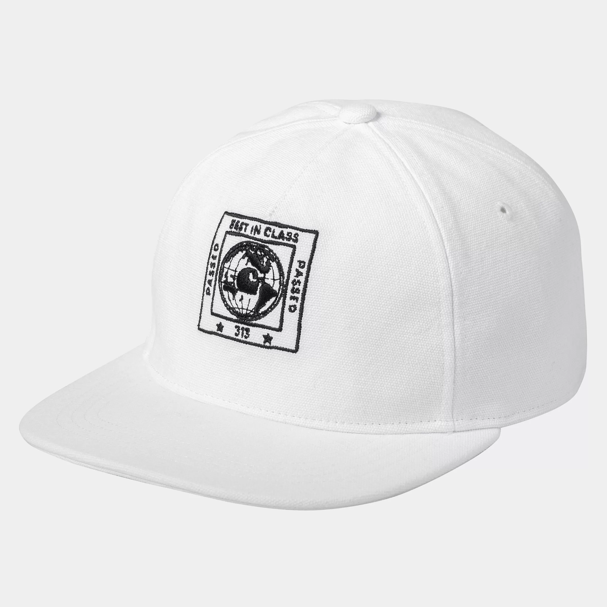 Acessórios | Bonés & Chapéus | Carhartt WIP Stamp Cap White / Black