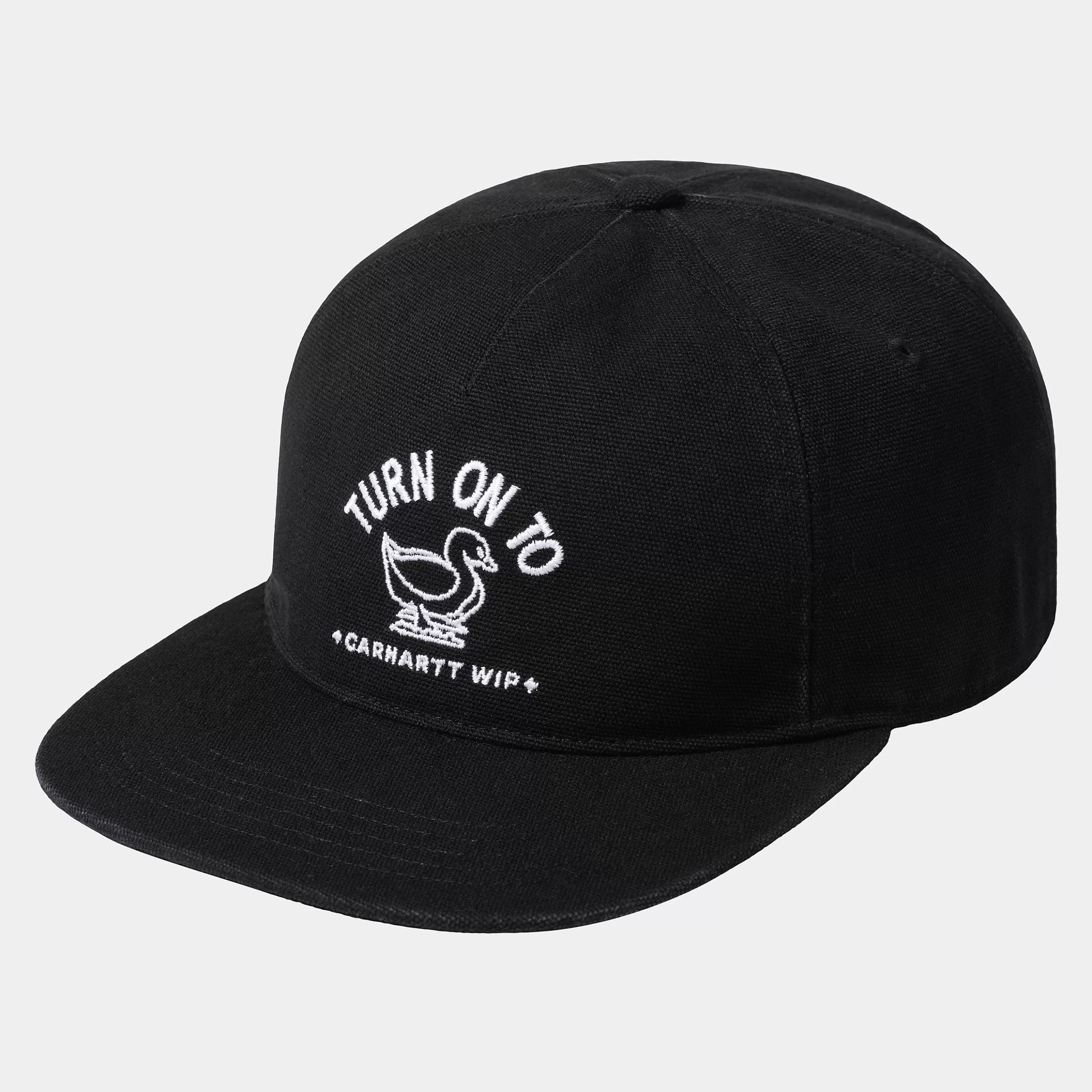 Acessórios | Bonés & Chapéus | Carhartt WIP Stamp Cap Black / White