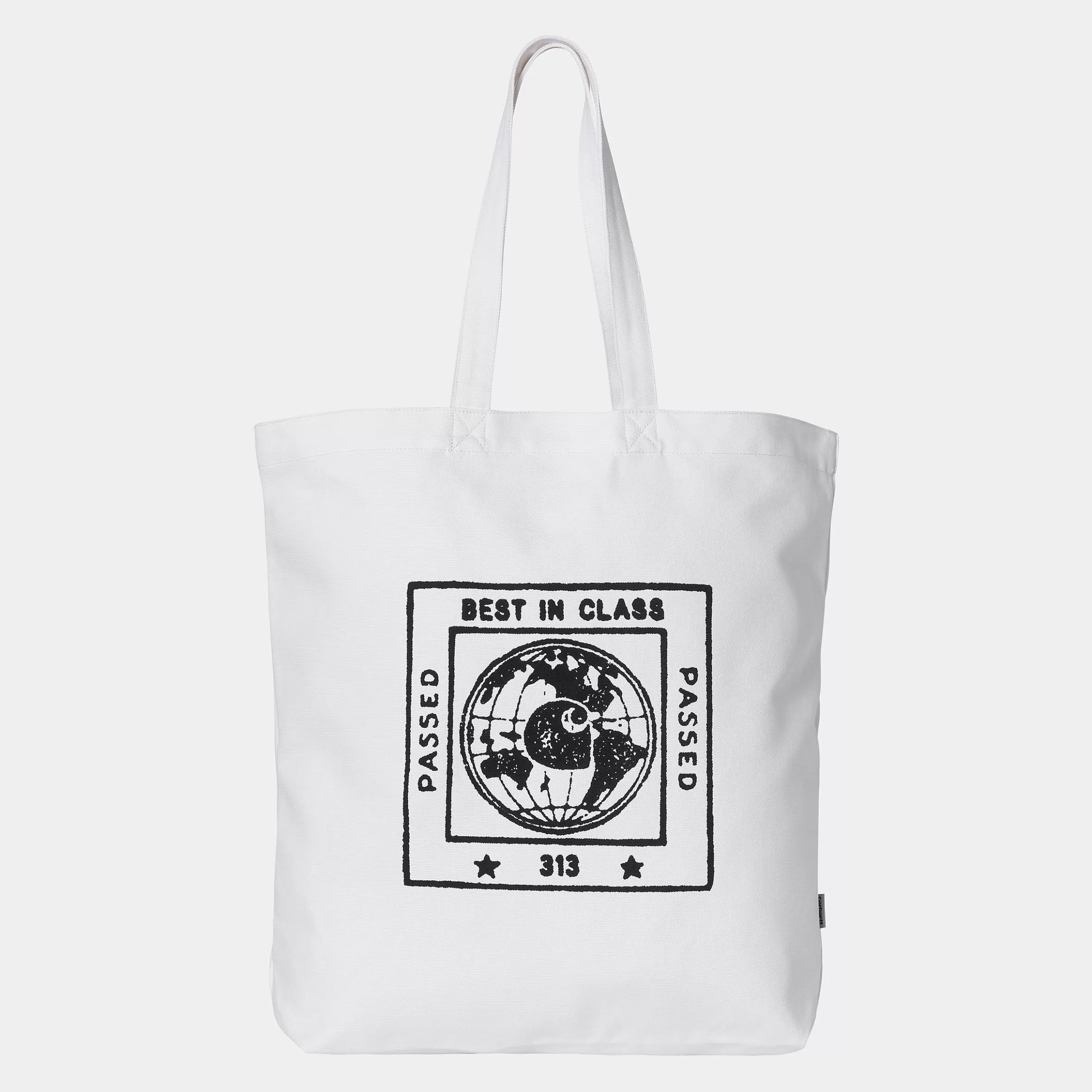 Acessórios | Bolsas | Carhartt WIP Stamp Tote White / Black