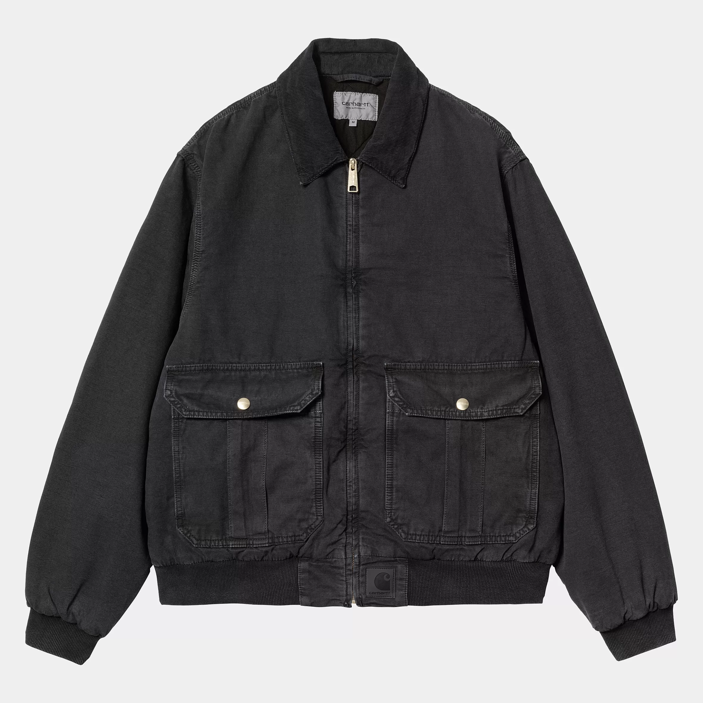 Blusões E Coletes | Carhartt WIP Stanton Jacket Black / Black