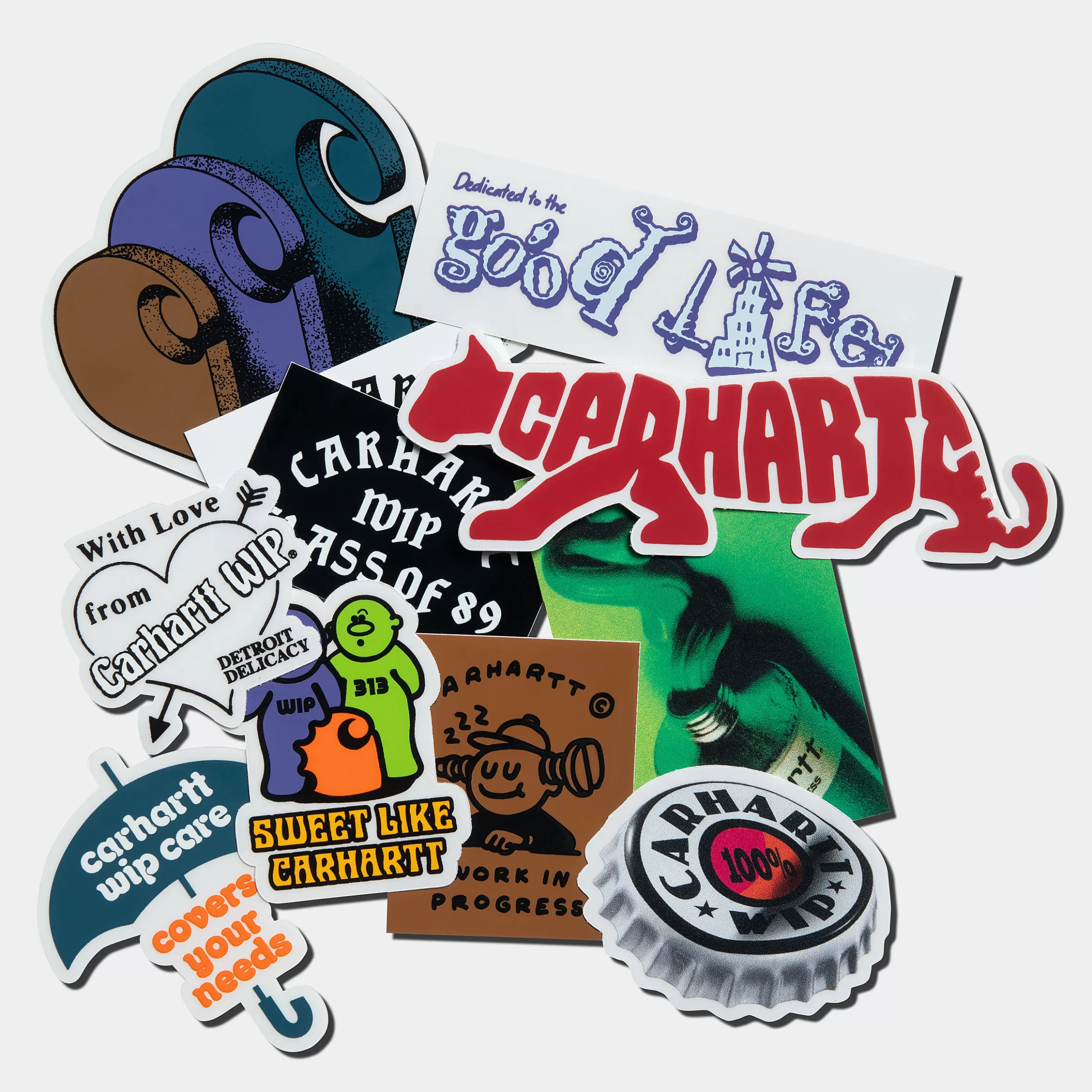 Gadgets | Gadgets | Carhartt WIP Sticker Bag (10 Pack) Multicolor (SS24)