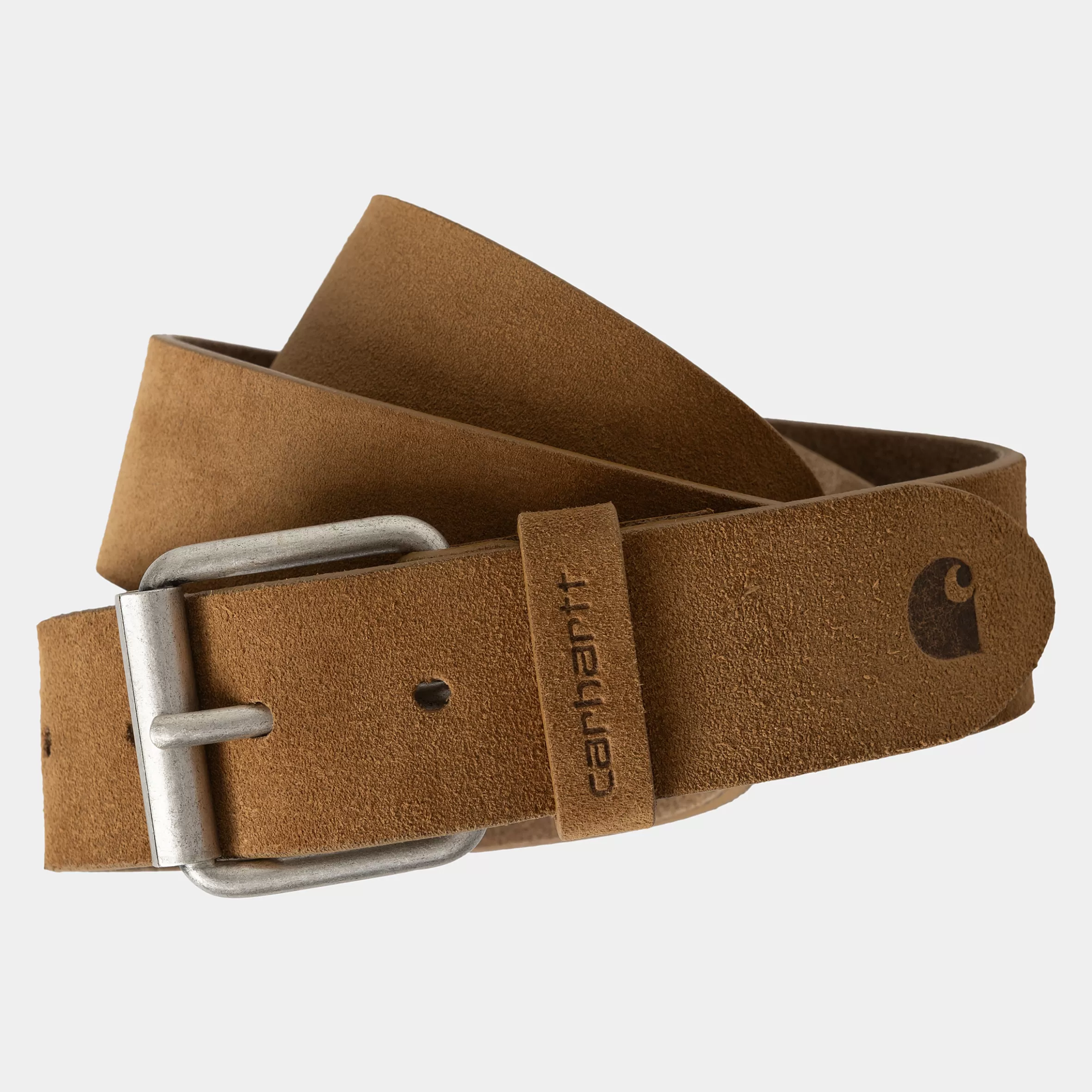 Acessórios | Cintos | Carhartt WIP Suede Belt Hamilton Brown