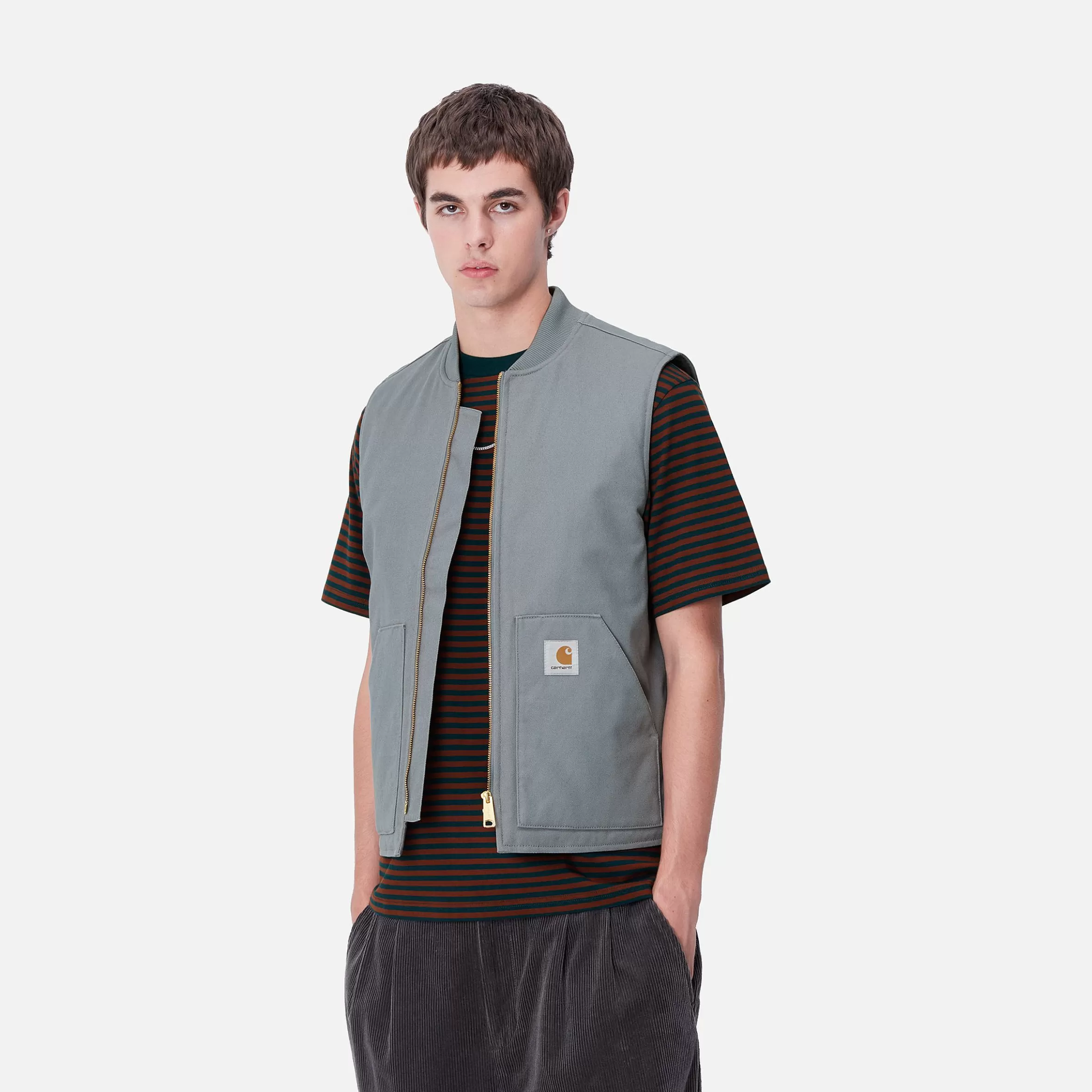 Blusões E Coletes | Carhartt WIP Vest Dove Grey