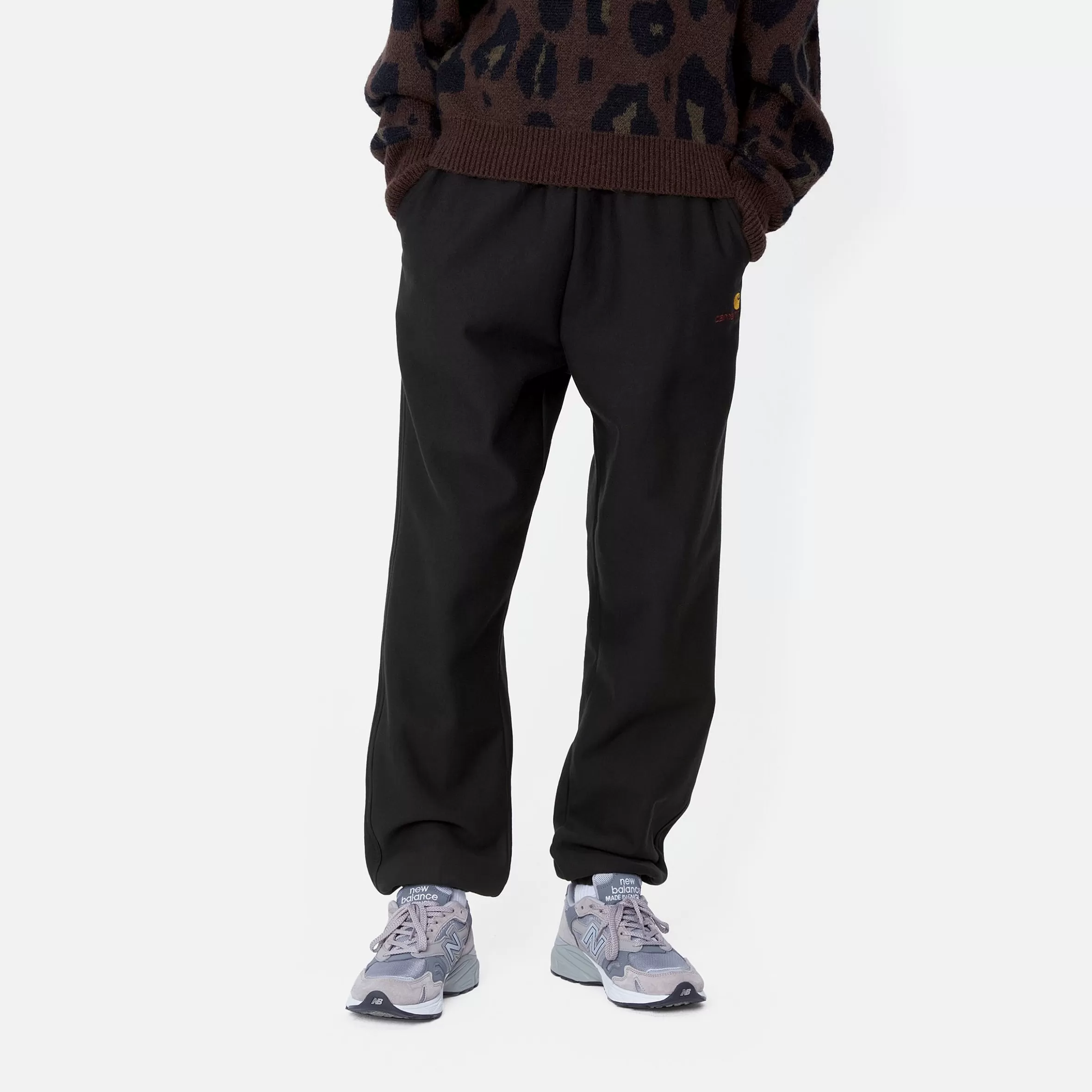 Sweats | Calças | Carhartt WIP W' American Script Sweat Pant Black