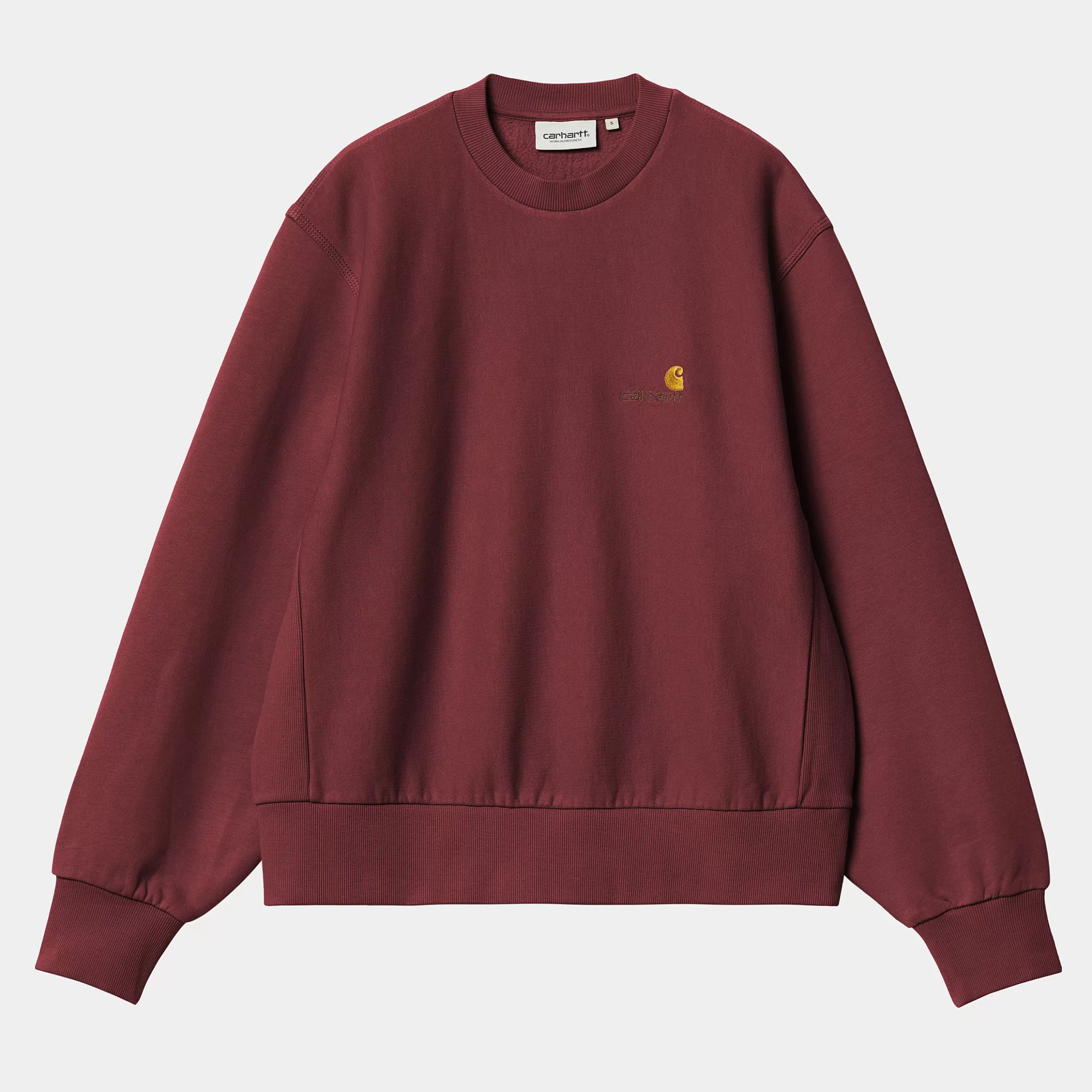 Sweats | Carhartt WIP W' American Script Sweatshirt Malbec