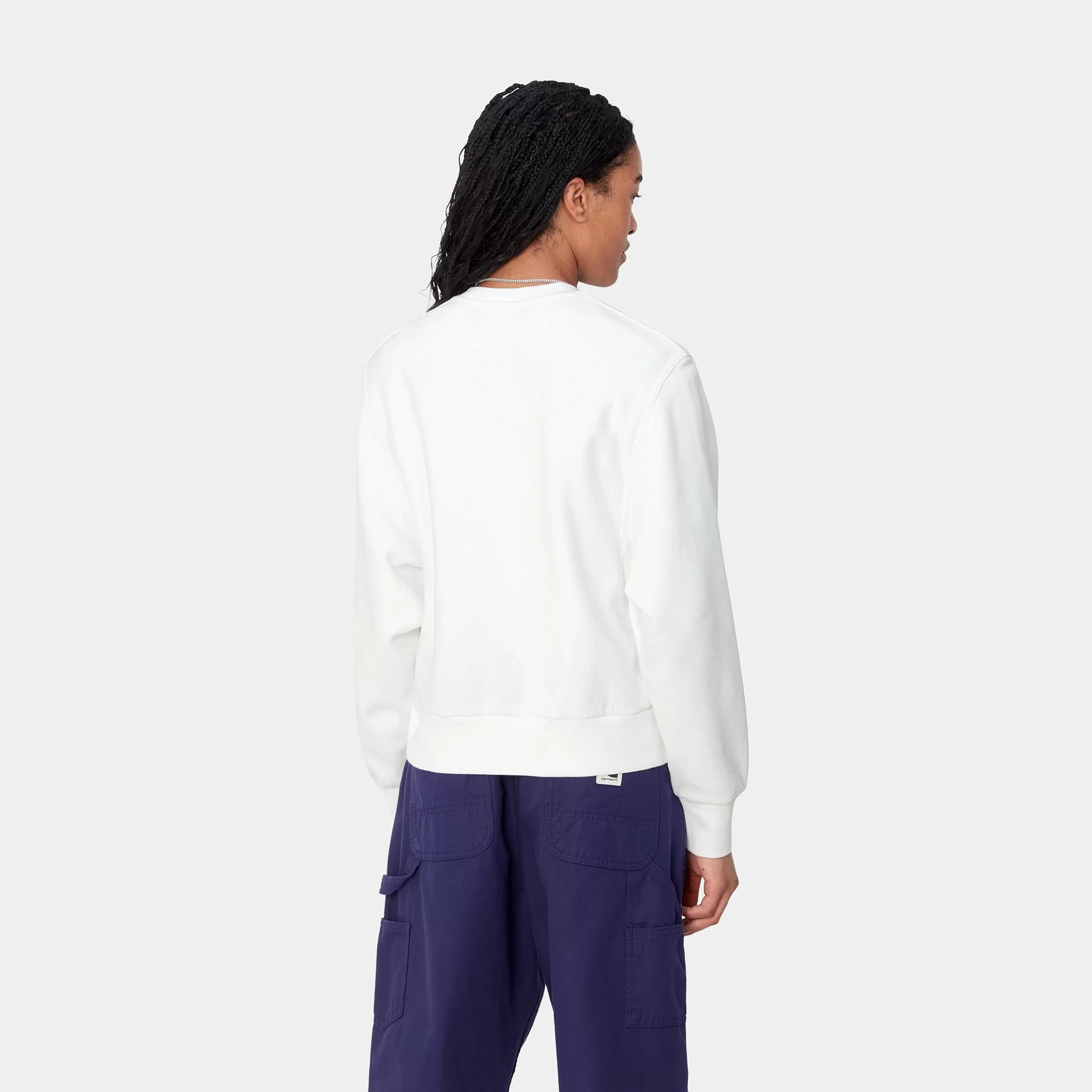 Sweats | Carhartt WIP W' American Script Sweatshirt White