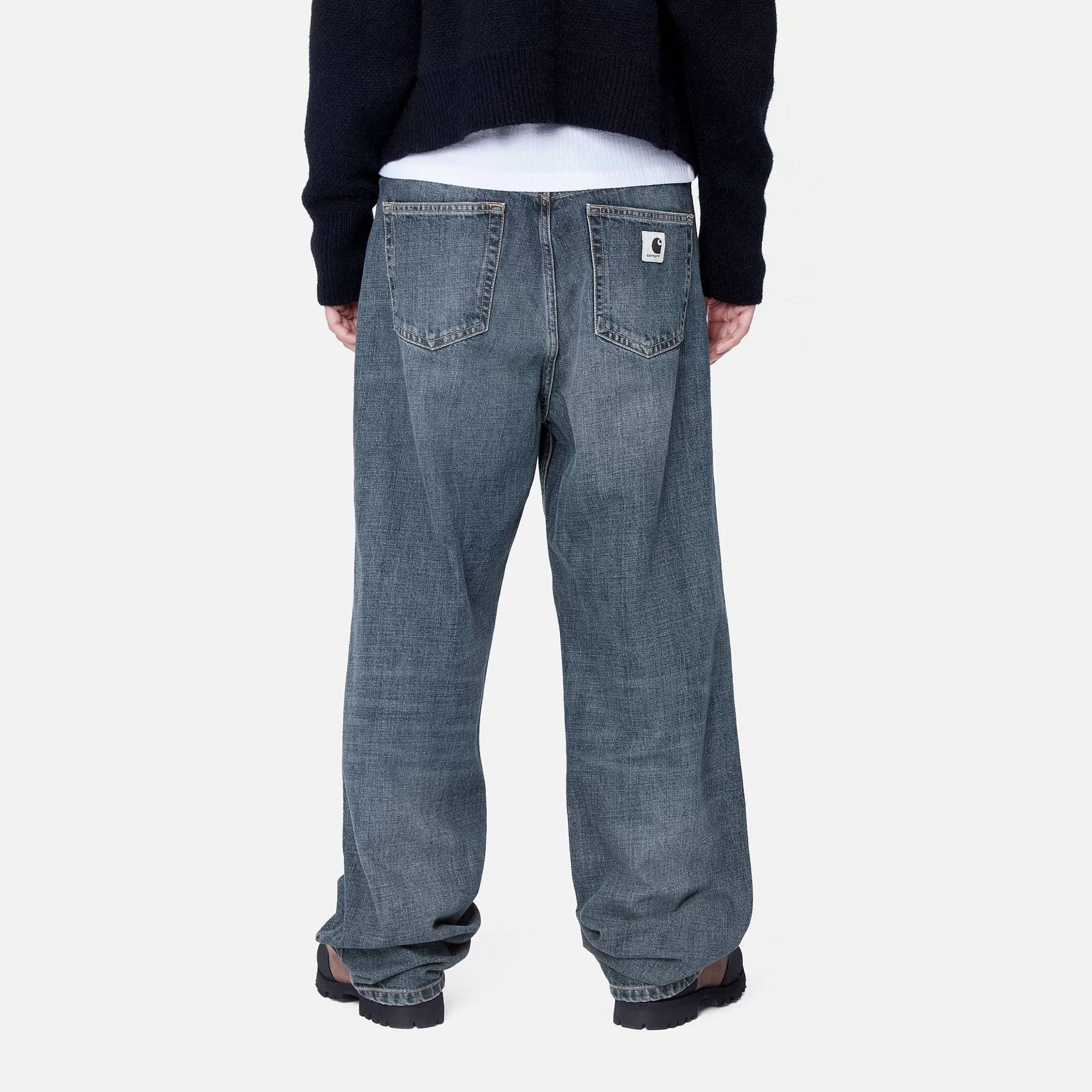 Ganga | Calças | Carhartt WIP W' Barnwell Pant Blue