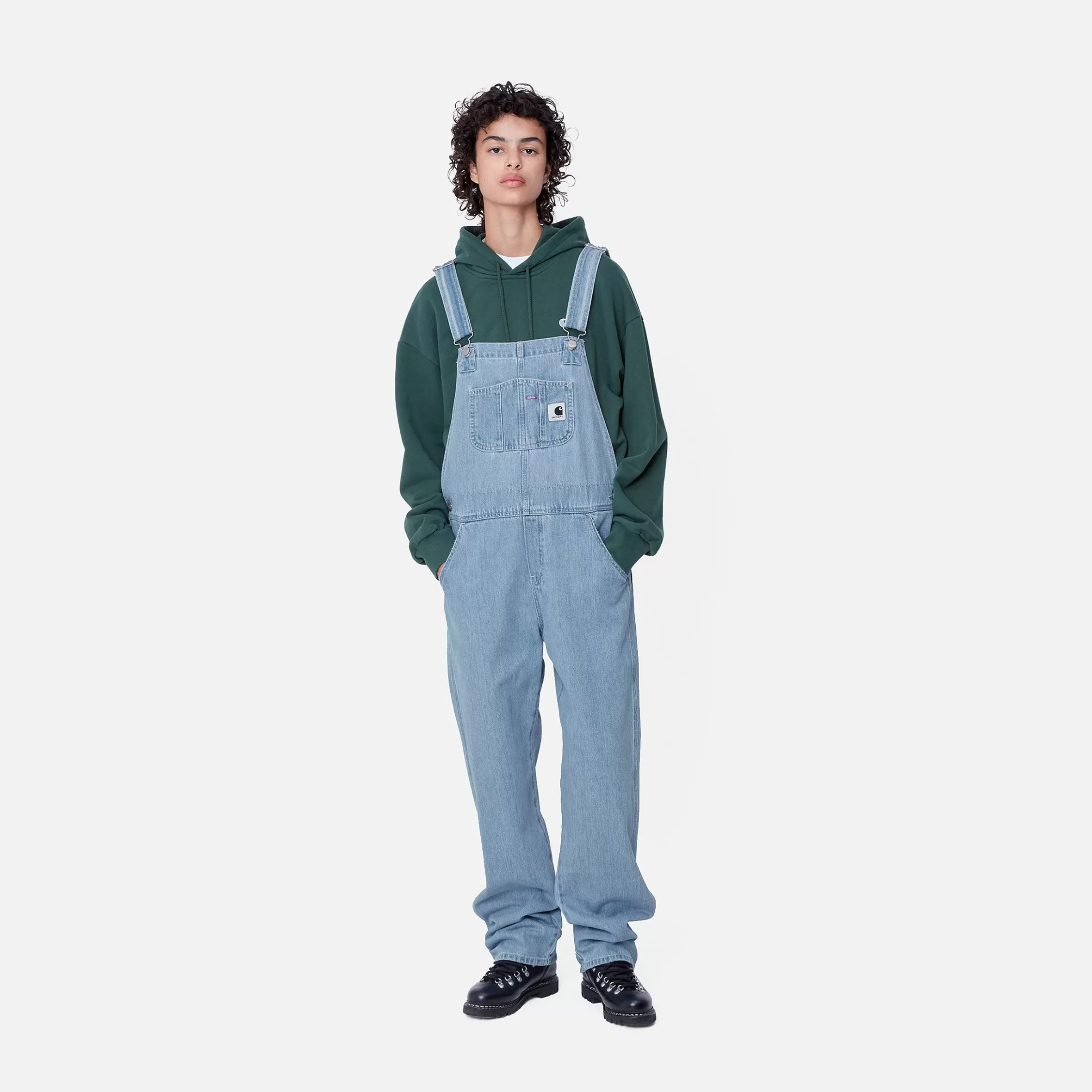 Ganga | Jardineiras | Carhartt WIP W' Bib Overall Straight Blue