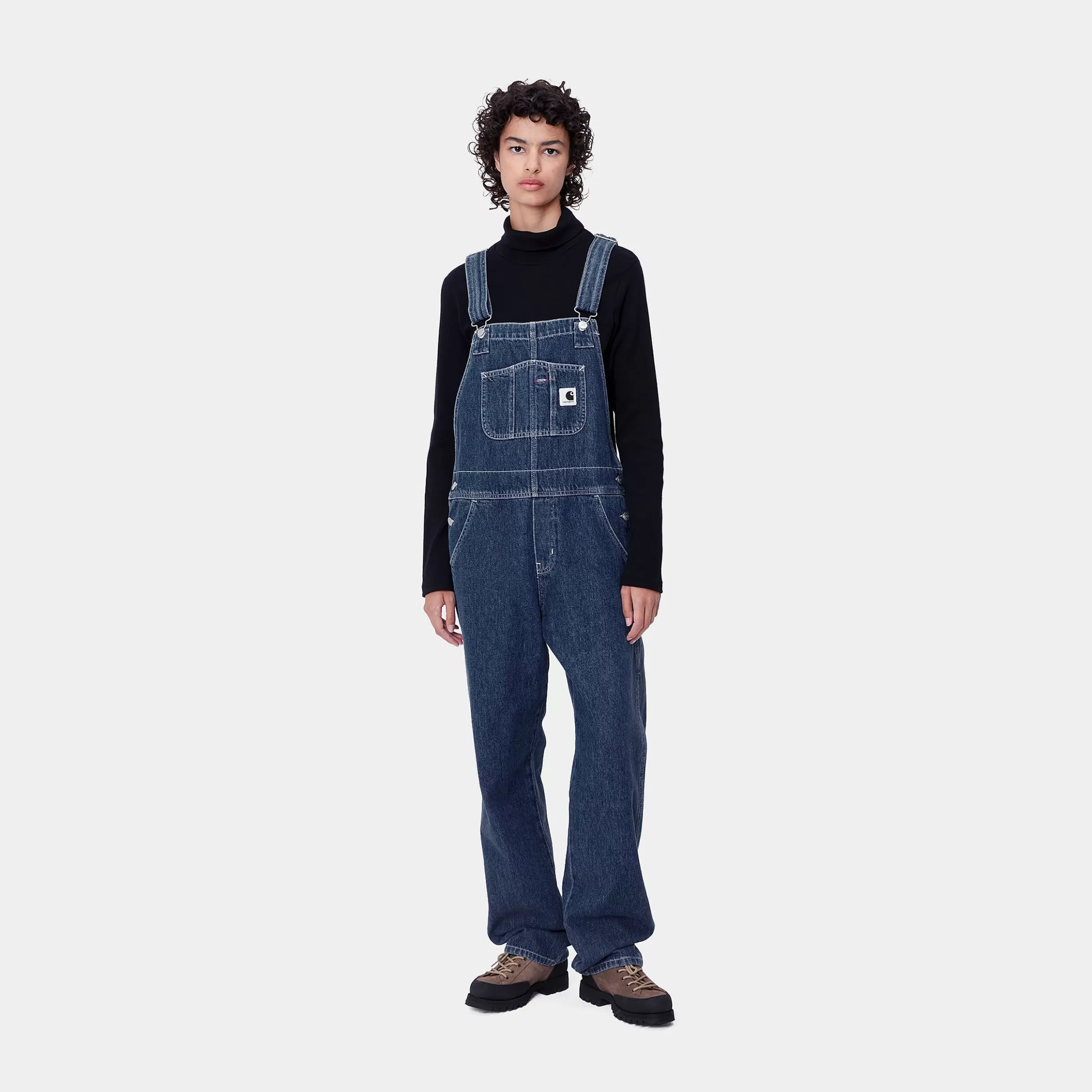 Ganga | Jardineiras | Carhartt WIP W' Bib Overall Straight Blue