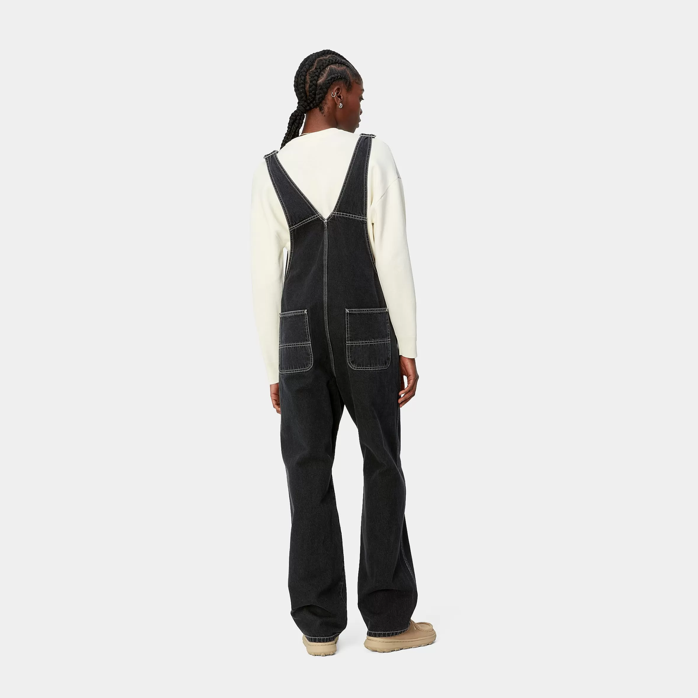 Ganga | Jardineiras | Carhartt WIP W' Bib Overall Straight Black