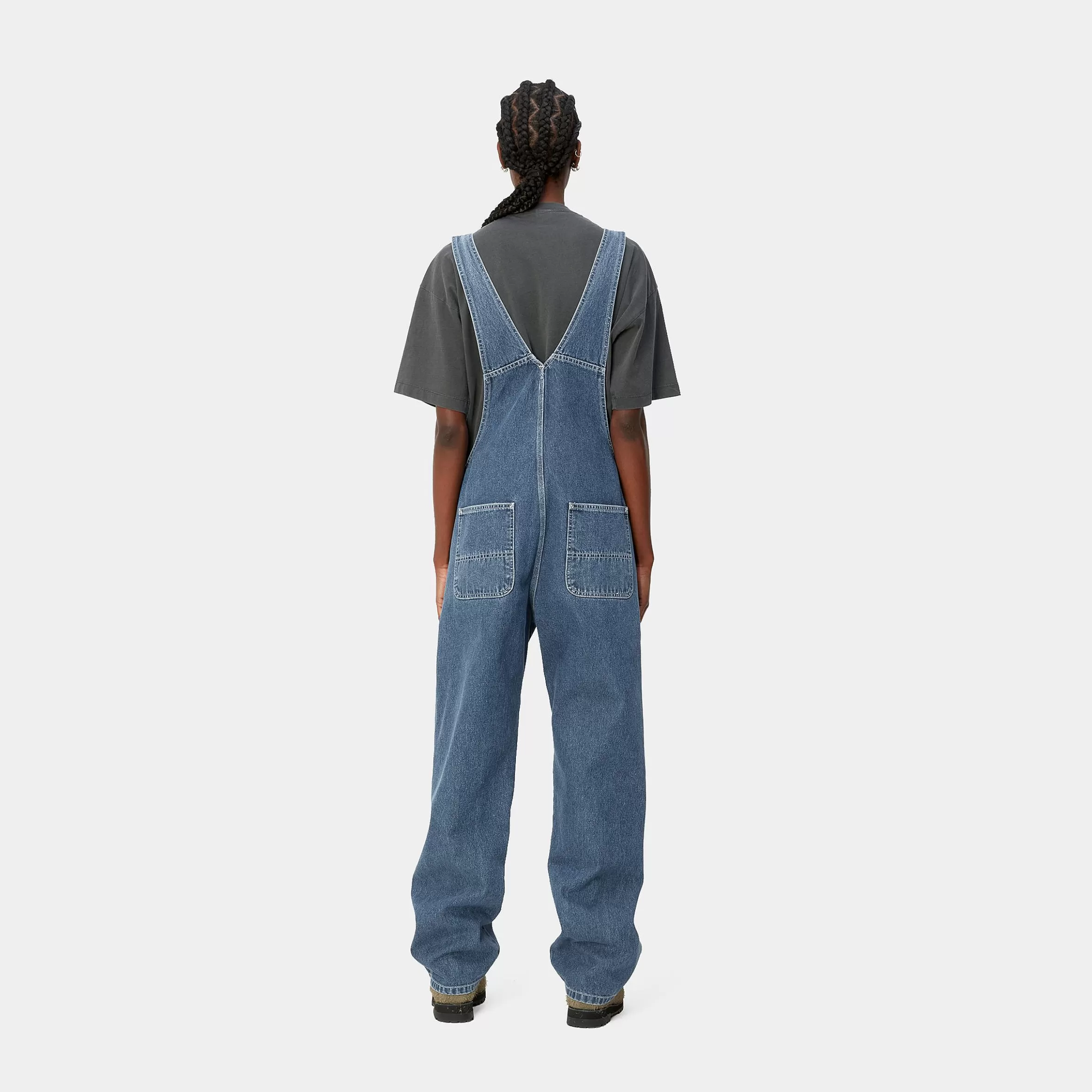 Ganga | Jardineiras | Carhartt WIP W' Bib Overall Straight Blue