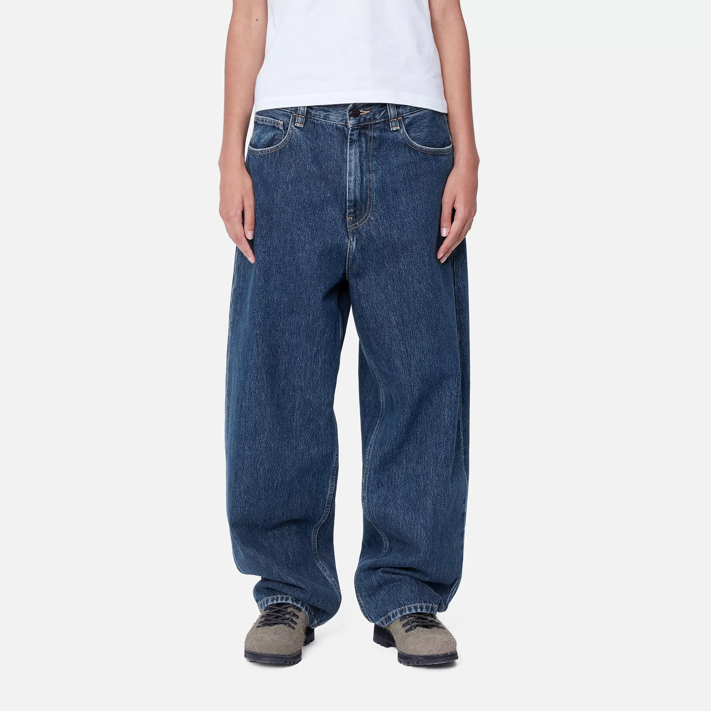 Ganga | Calças | Carhartt WIP W' Brandon Pant Blue