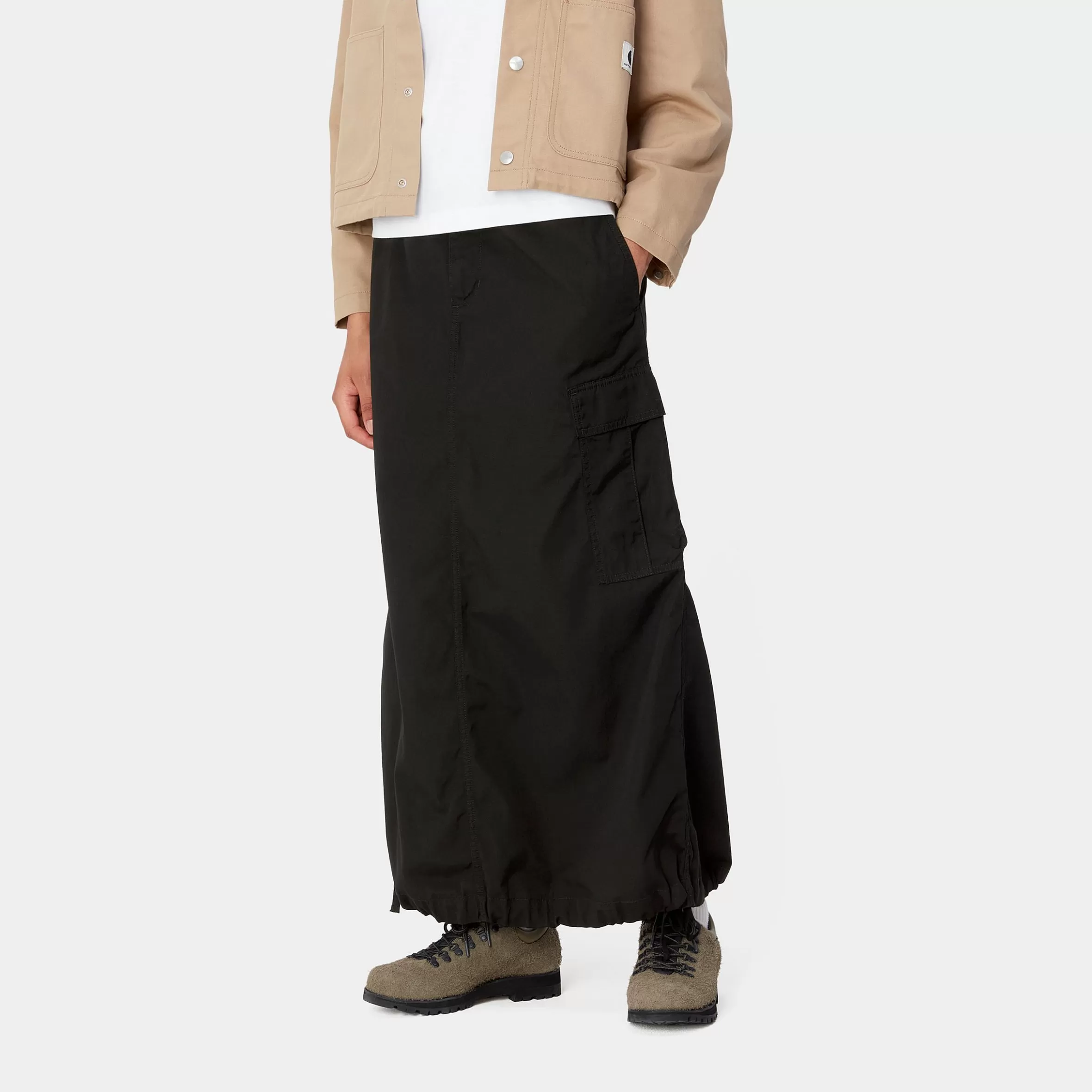 Vestidos & Saias | Carhartt WIP W' Cargo Skirt Long Black