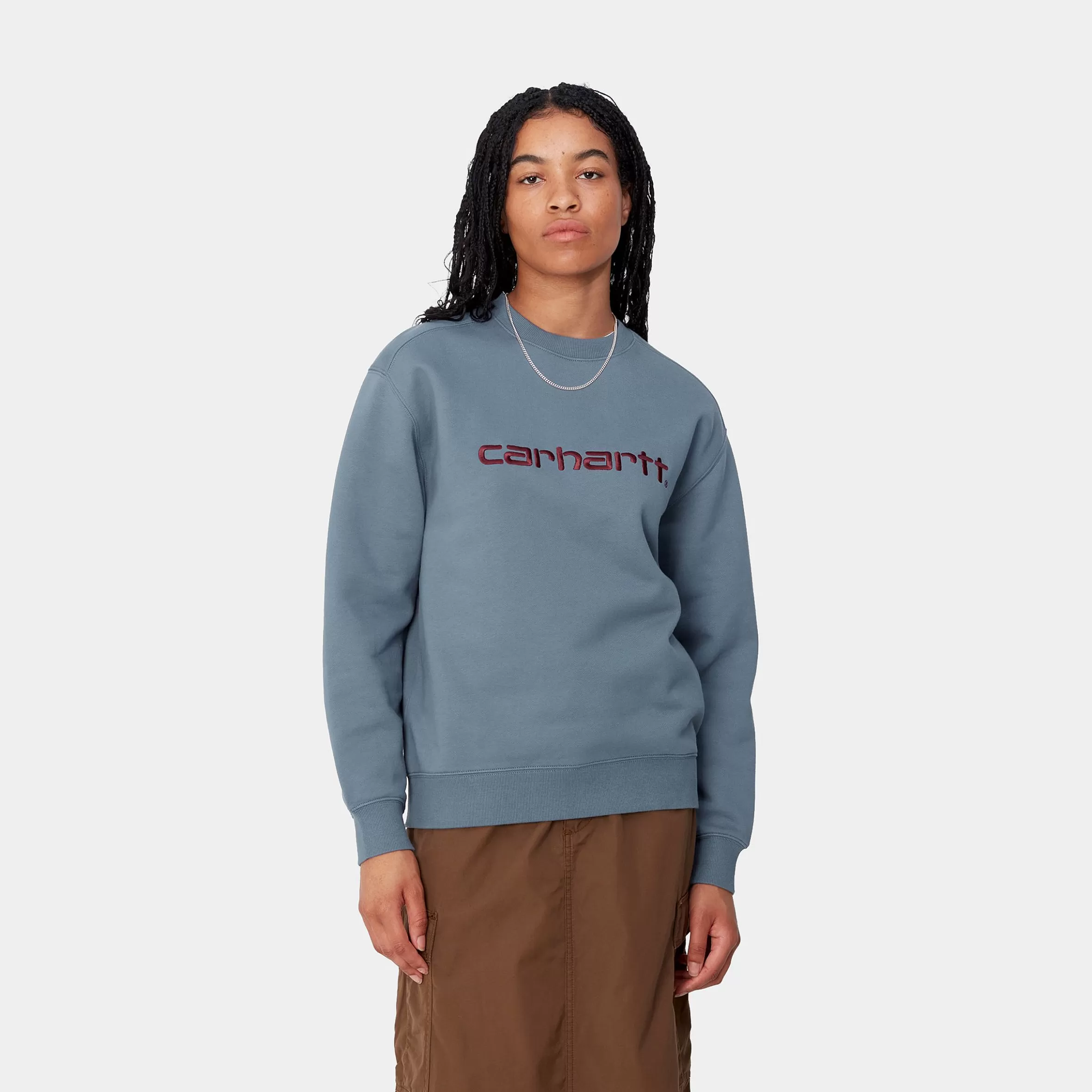 Sweats | Carhartt WIP W' Carhartt Sweatshirt Positano / Malbec