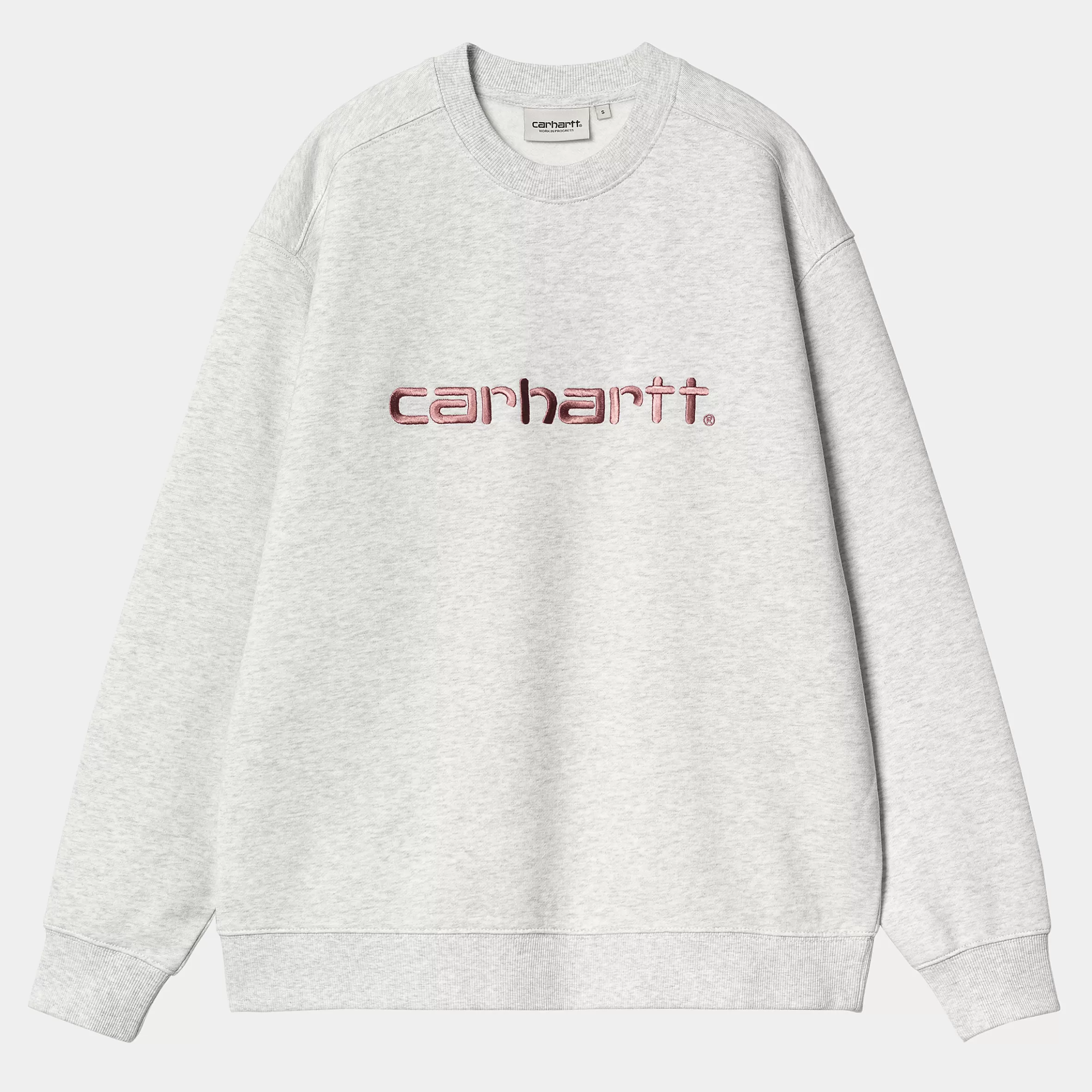 Sweats | Carhartt WIP W' Carhartt Sweatshirt Ash Heather / Dusty Rose