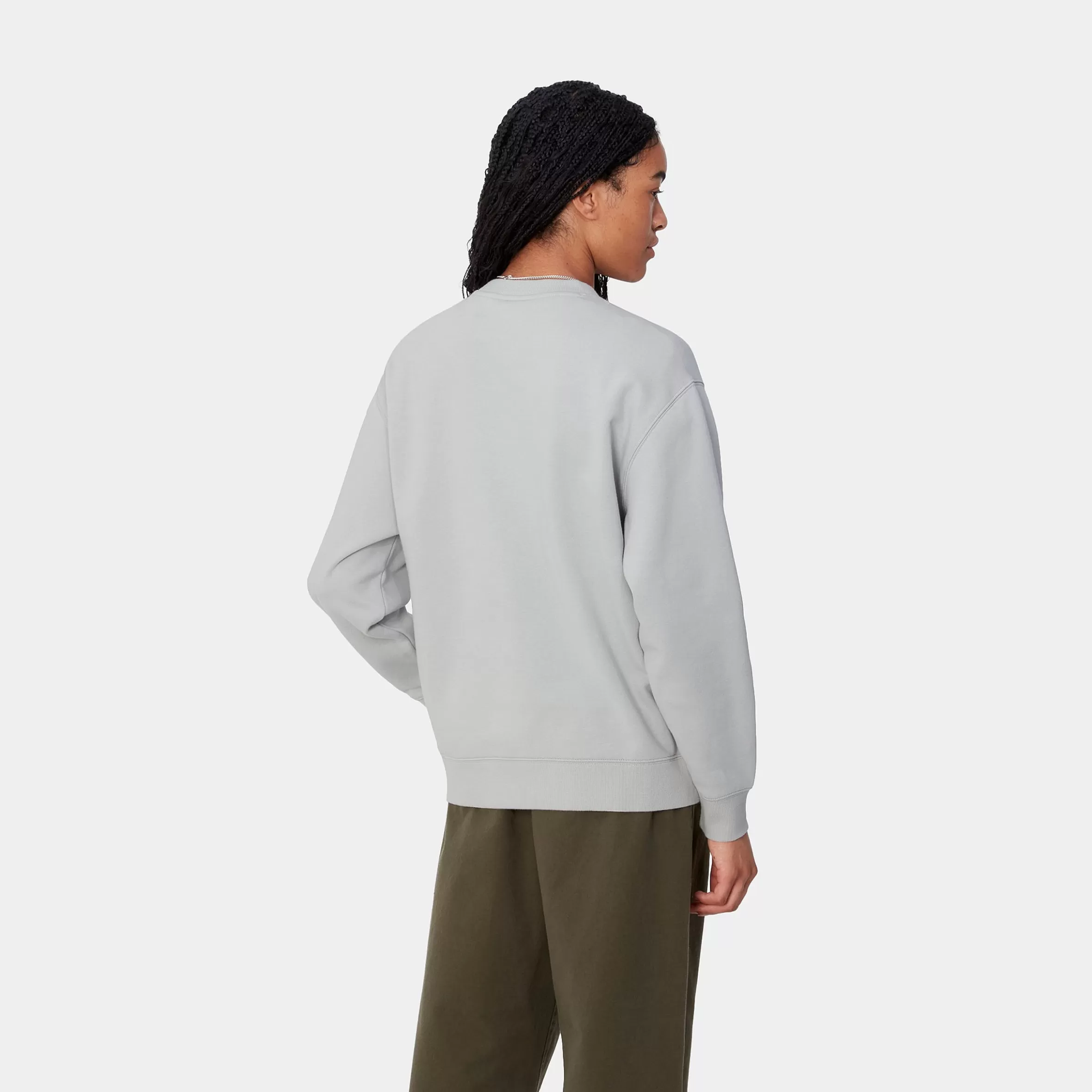 Sweats | Carhartt WIP W' Carhartt Sweatshirt Basalt / White