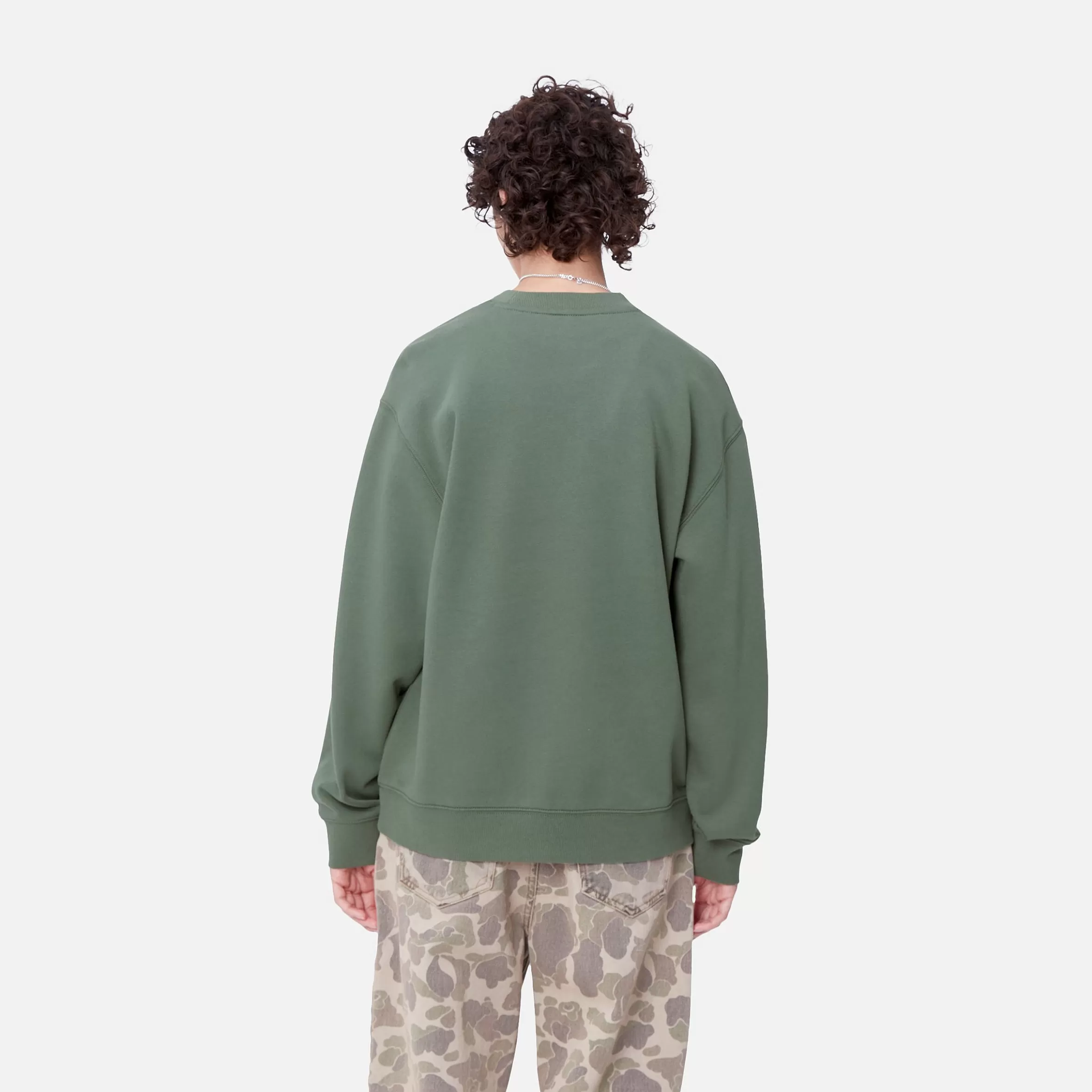 Sweats | Carhartt WIP W' Carhartt Sweatshirt Duck Green / Aura