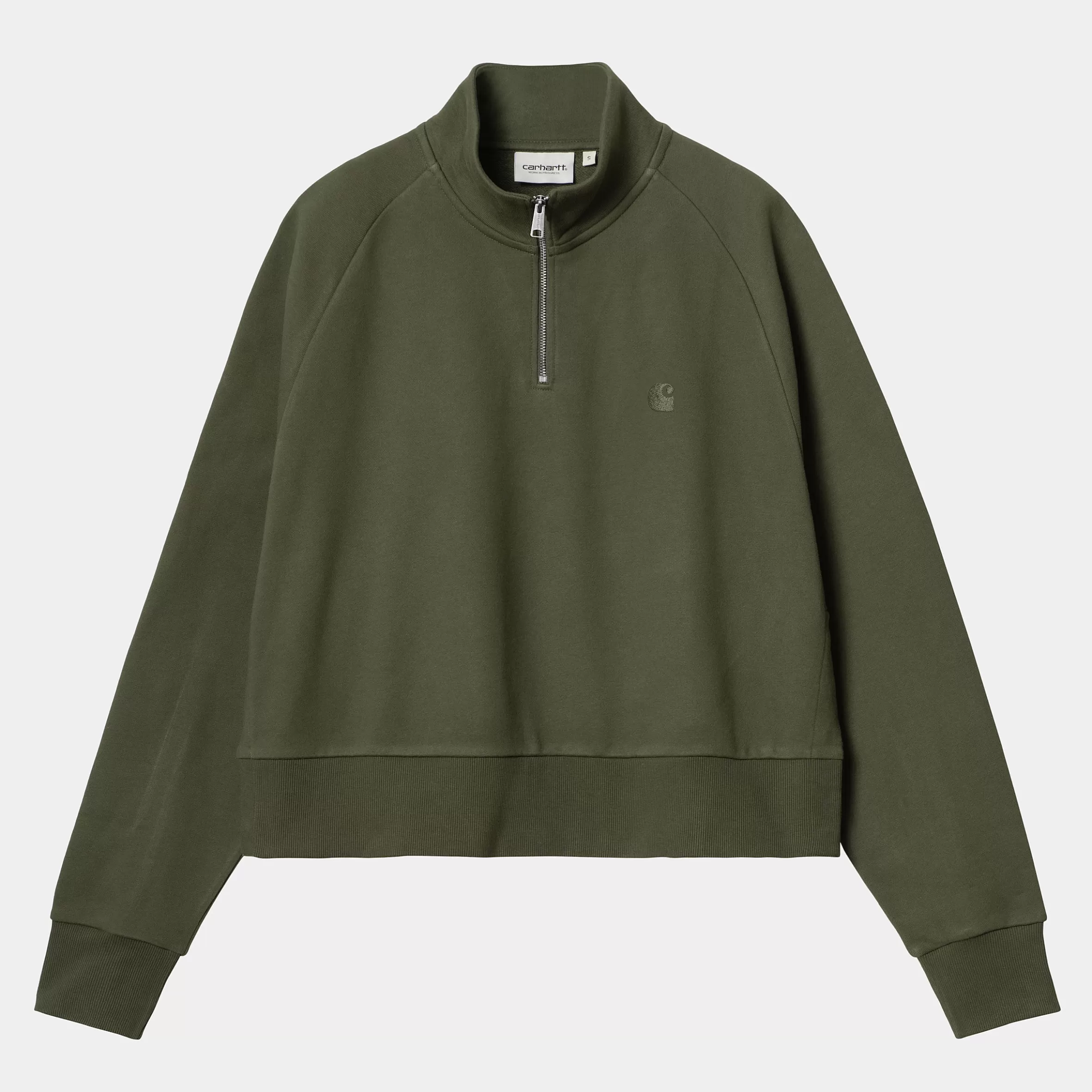 Sweats | Carhartt WIP W' Colburn High Neck Sweat Office Green