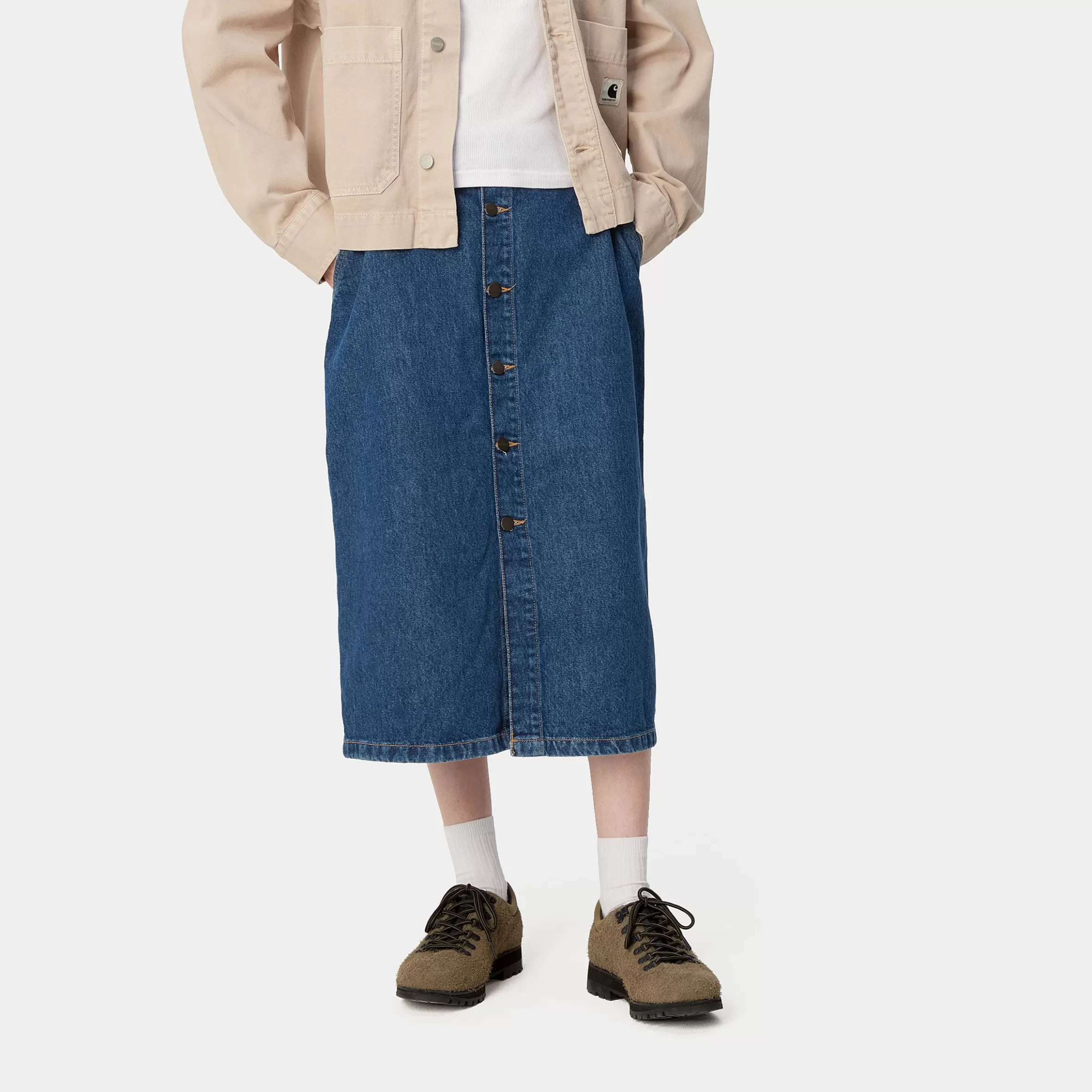 Vestidos & Saias | Ganga | Carhartt WIP W' Colby Skirt Blue