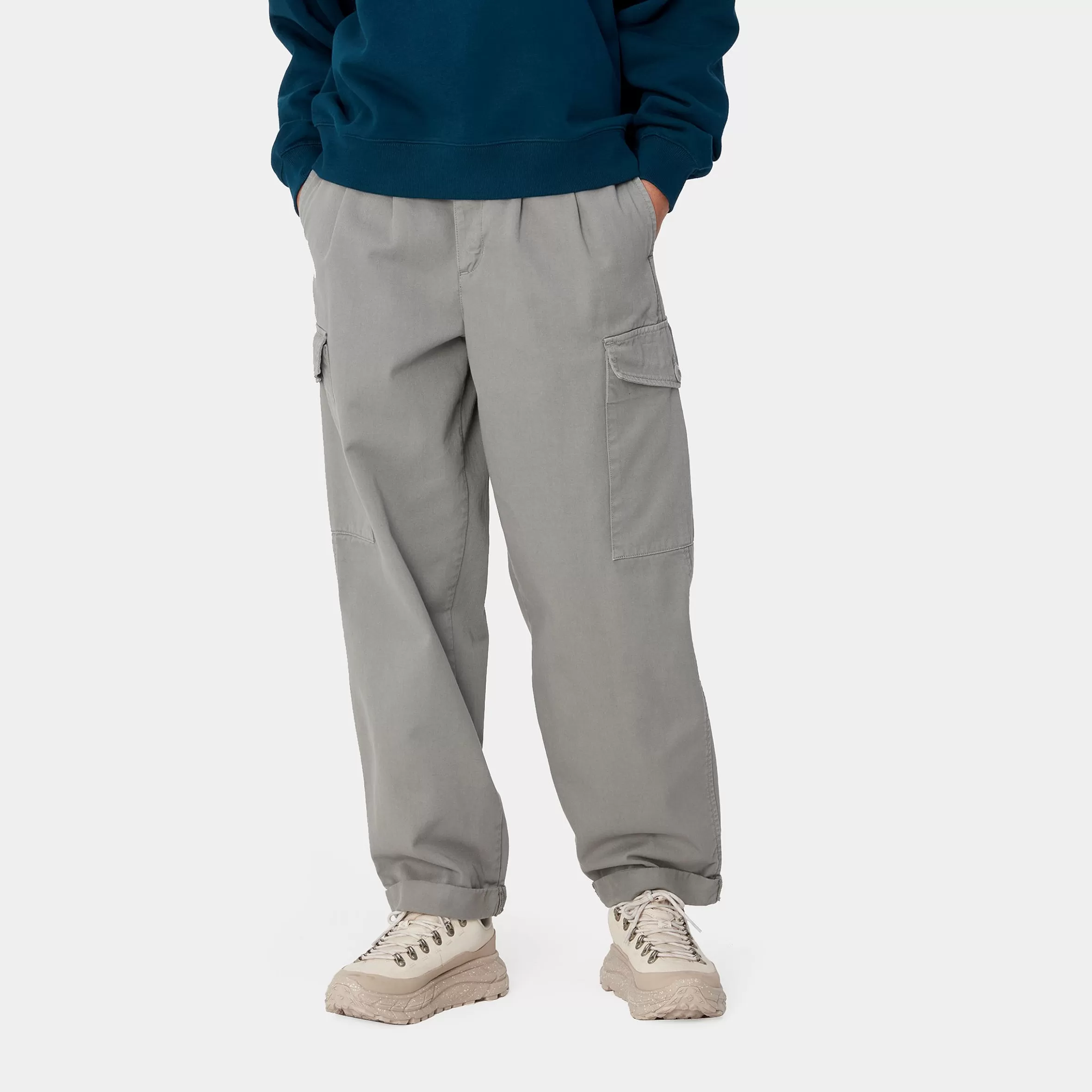 Calças | Carhartt WIP W' Collins Pant Misty Grey