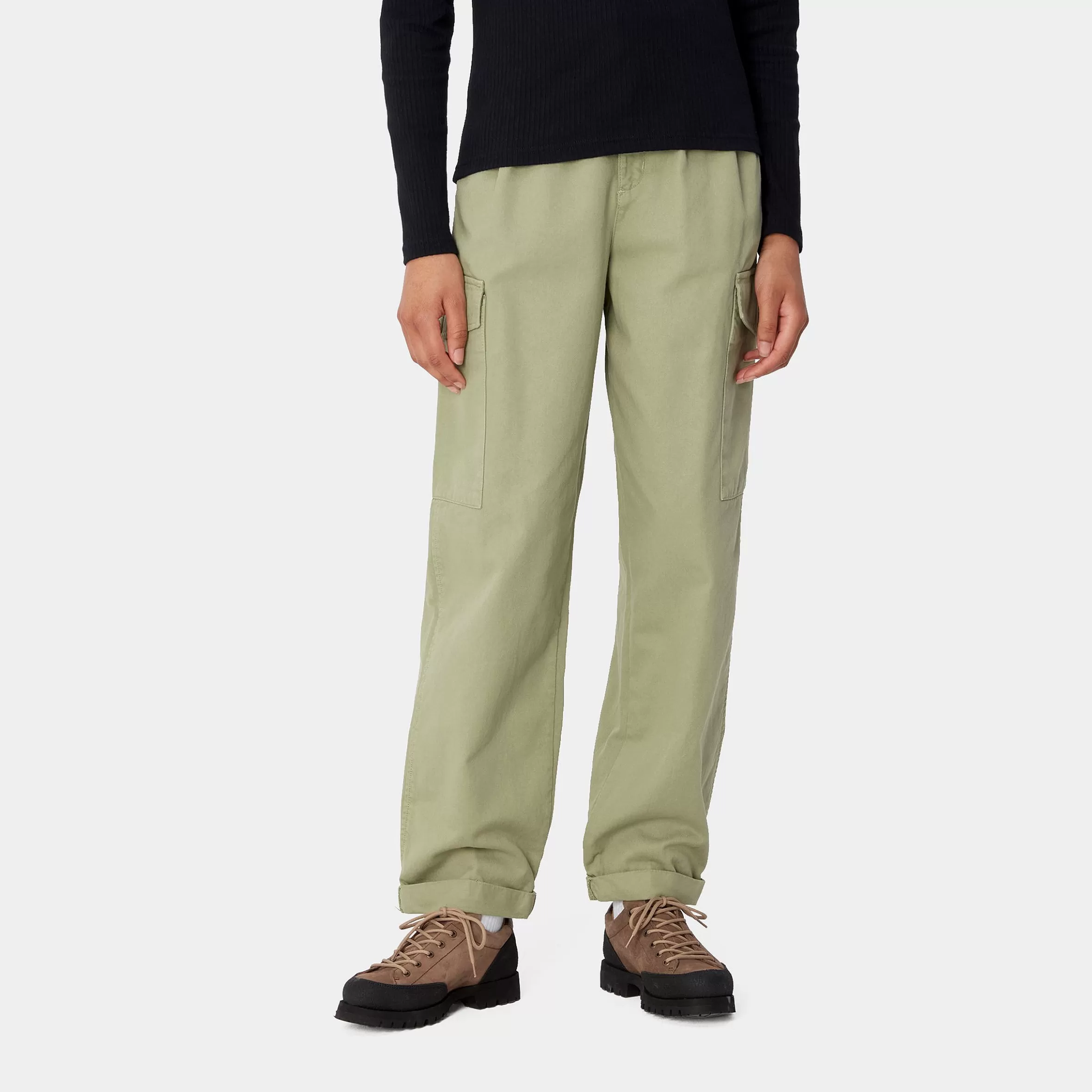 Calças | Carhartt WIP W' Collins Pant Misty Green