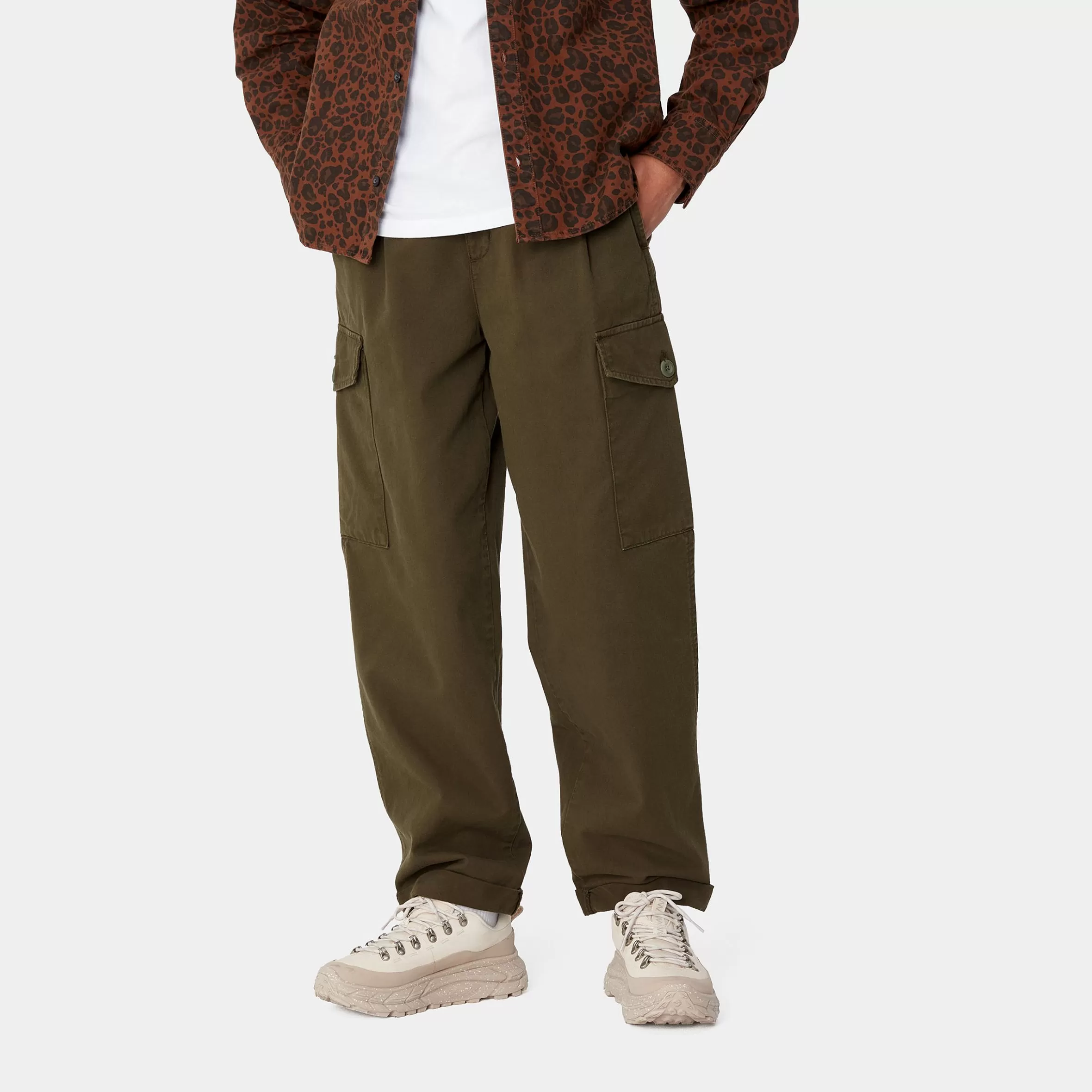 Calças | Carhartt WIP W' Collins Pant Office Green