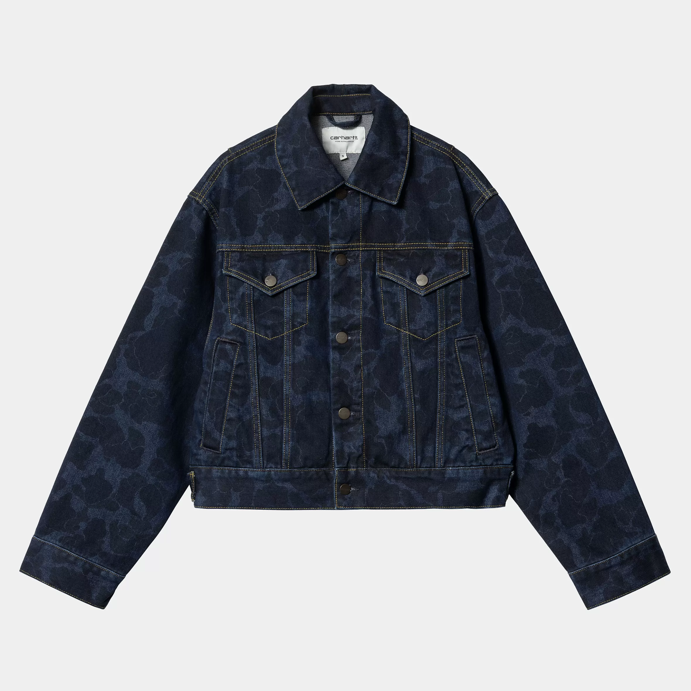 Blusões | Ganga | Carhartt WIP W' Duck Orell Jacket Camo Duck, Blue