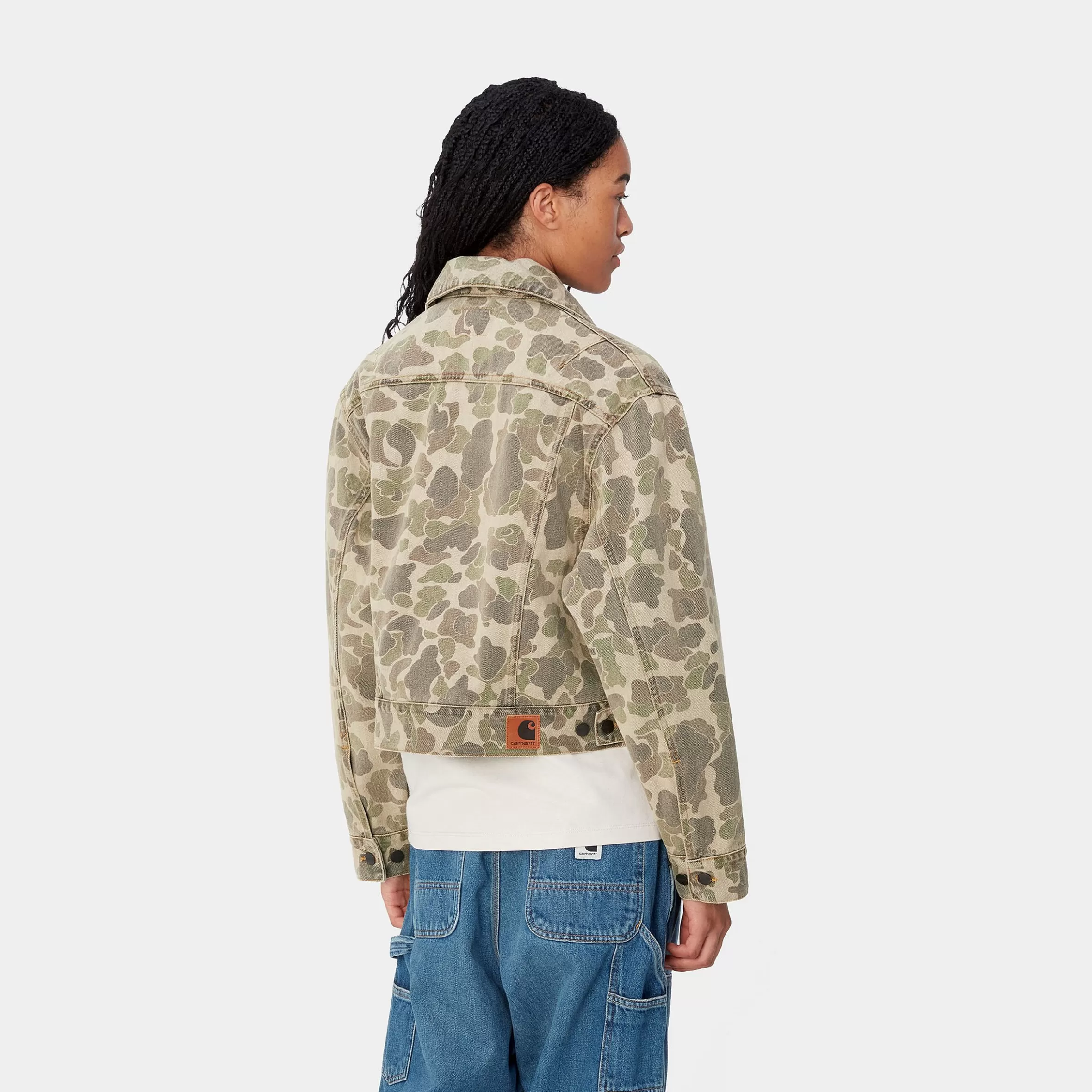 Blusões | Ganga | Carhartt WIP W' Duck Orell Jacket Camo Duck, Black