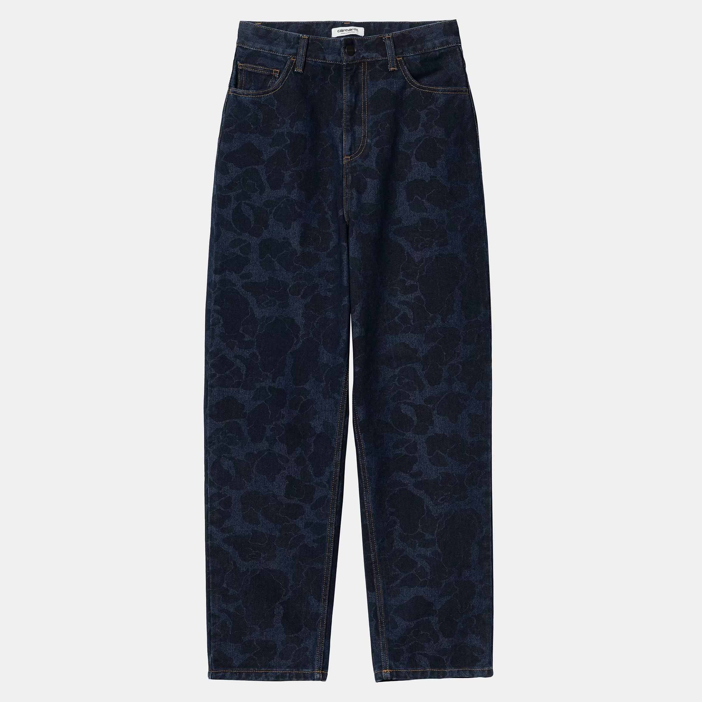 Calças | Carhartt WIP W' Duck Orell Pant Camo Duck, Blue