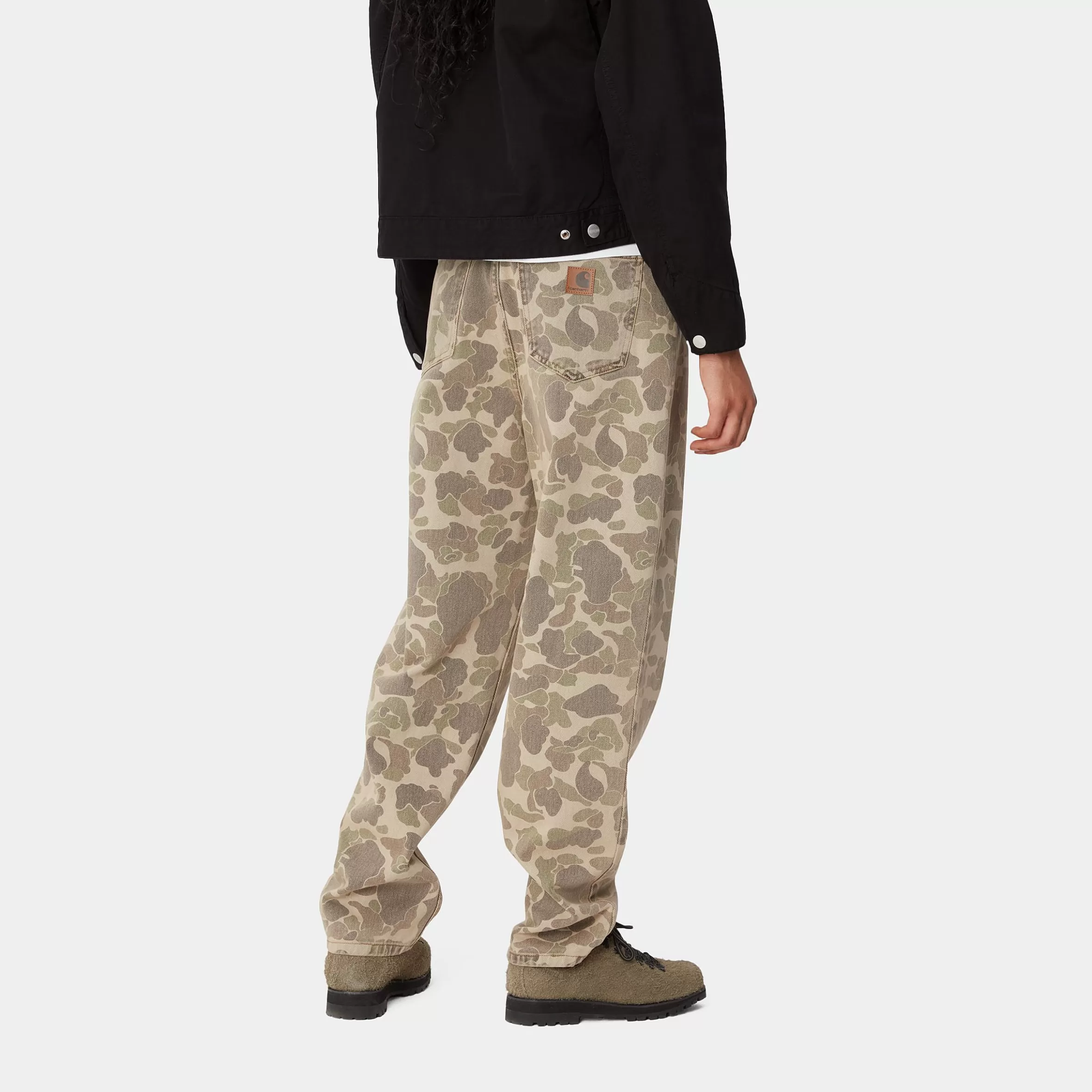 Calças | Carhartt WIP W' Duck Orell Pant Camo Duck, Black