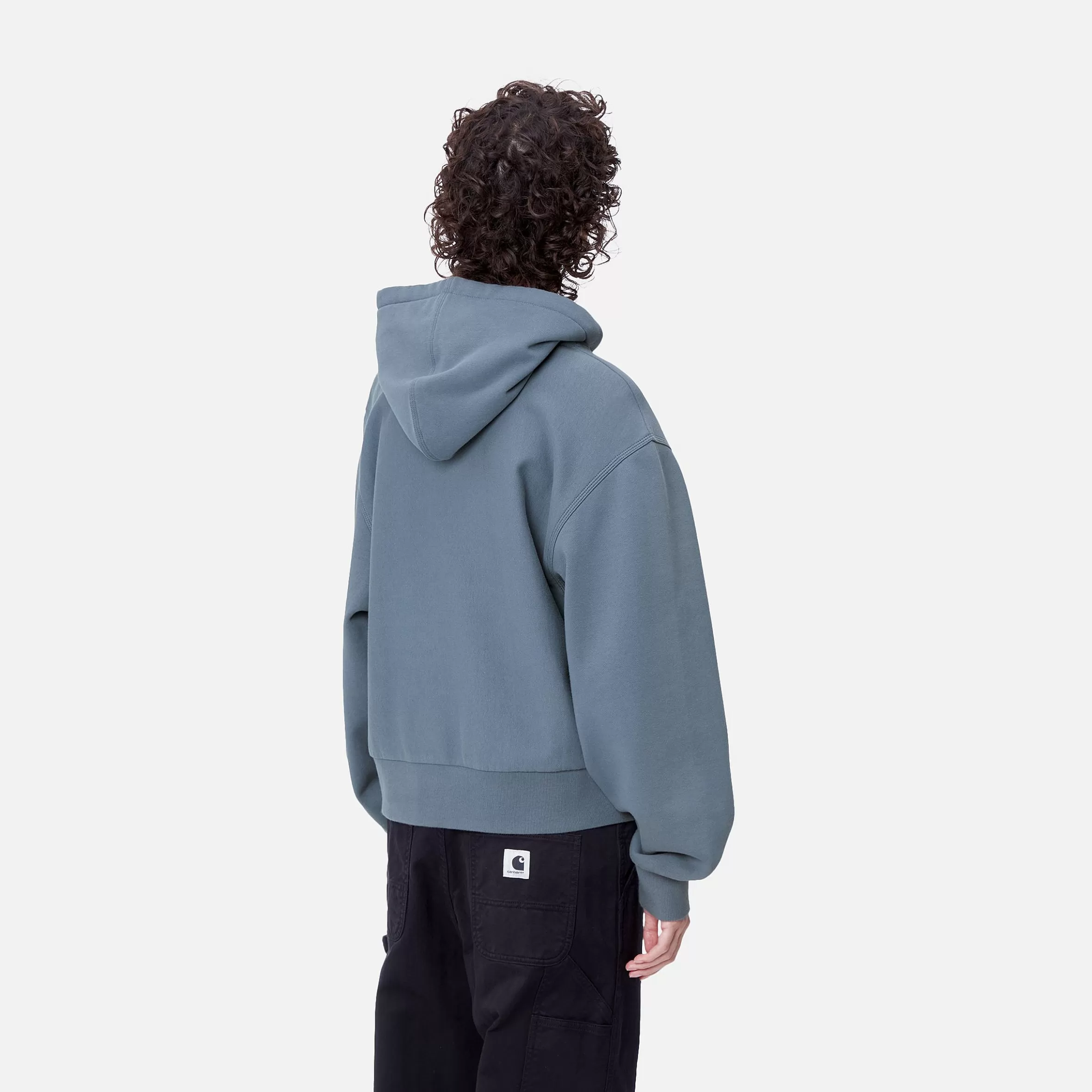 Sweats | Carhartt WIP W' Hooded American Script Sweatshirt Positano