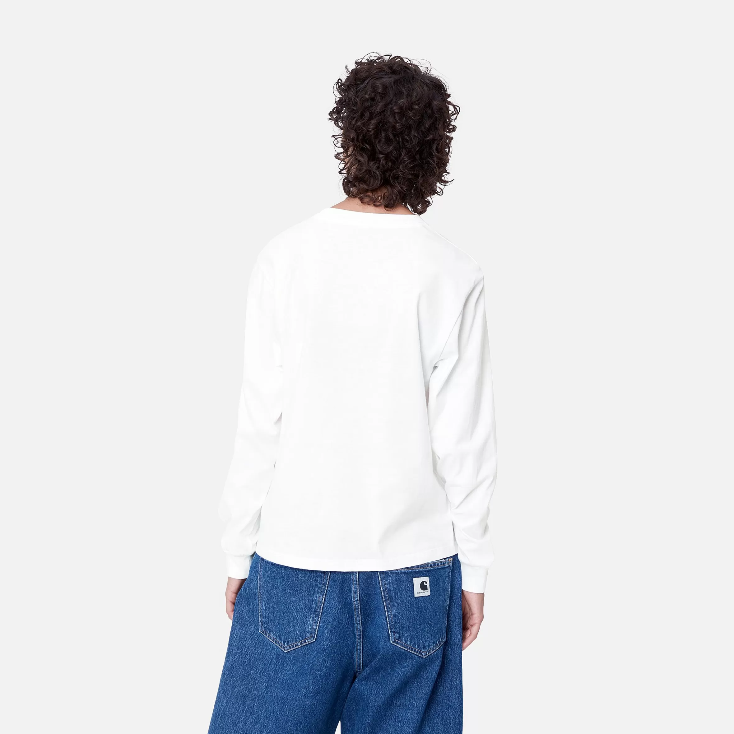 T-Shirts | Carhartt WIP W' L/S Pocket T-Shirt White