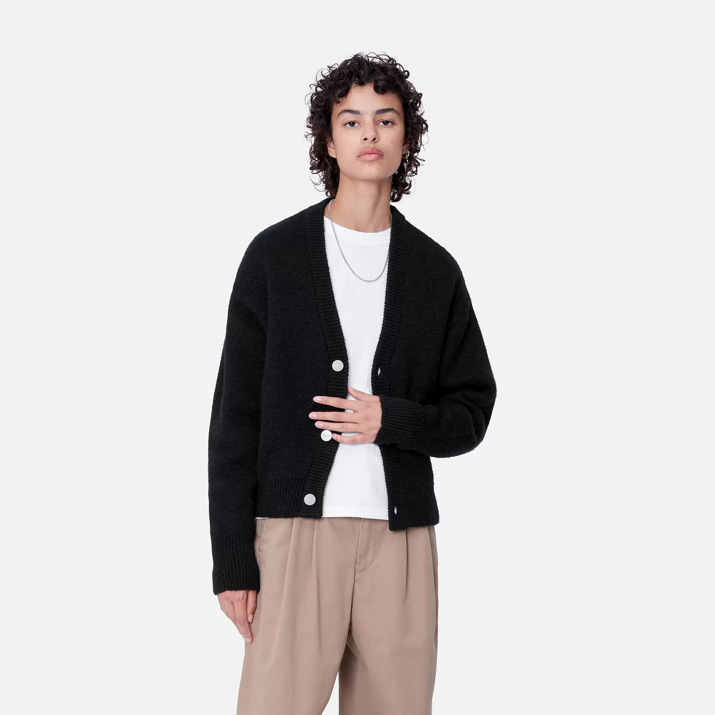 Malhas | Carhartt WIP W' Merton Cardigan Black