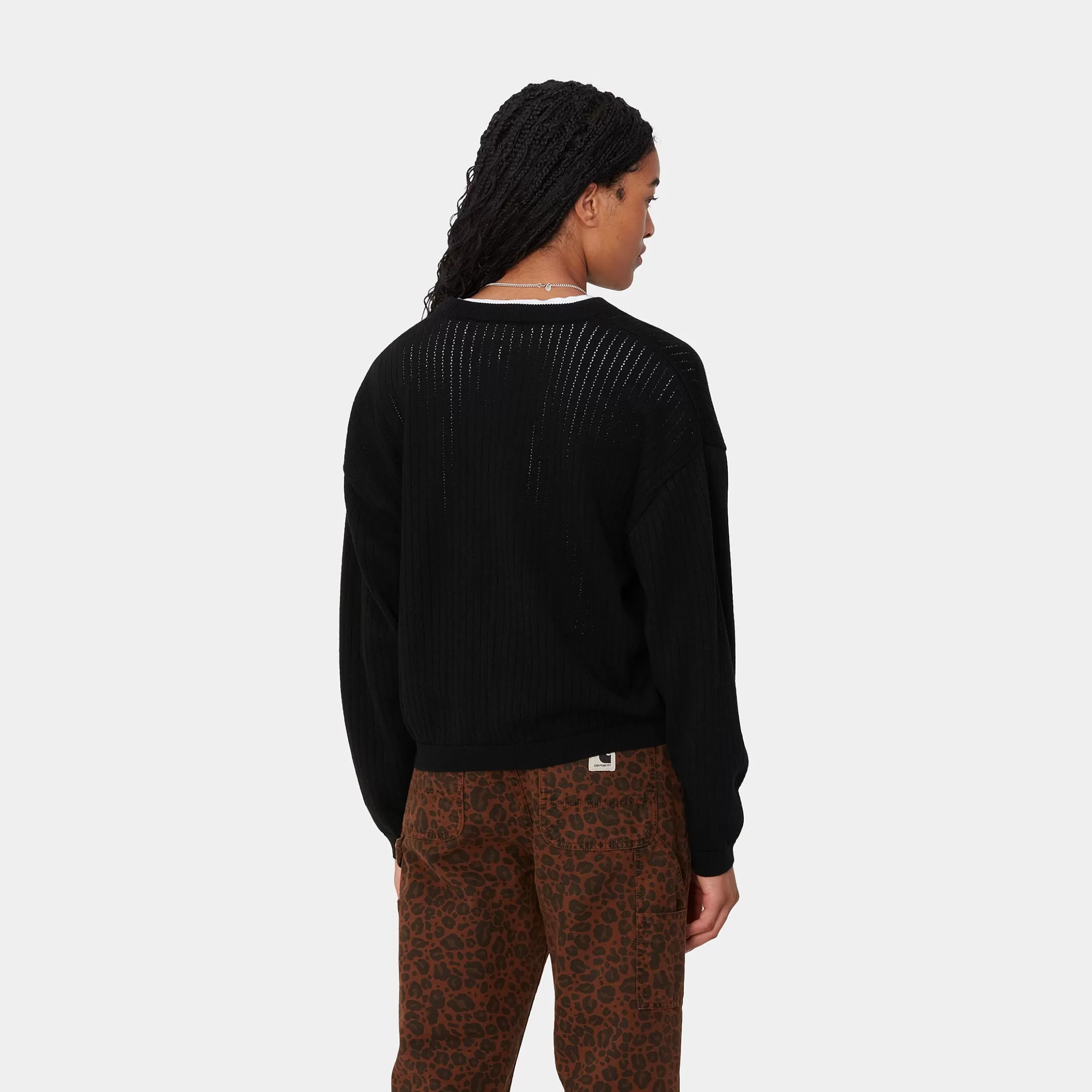 Malhas | Carhartt WIP W' Norlina Sweater Black