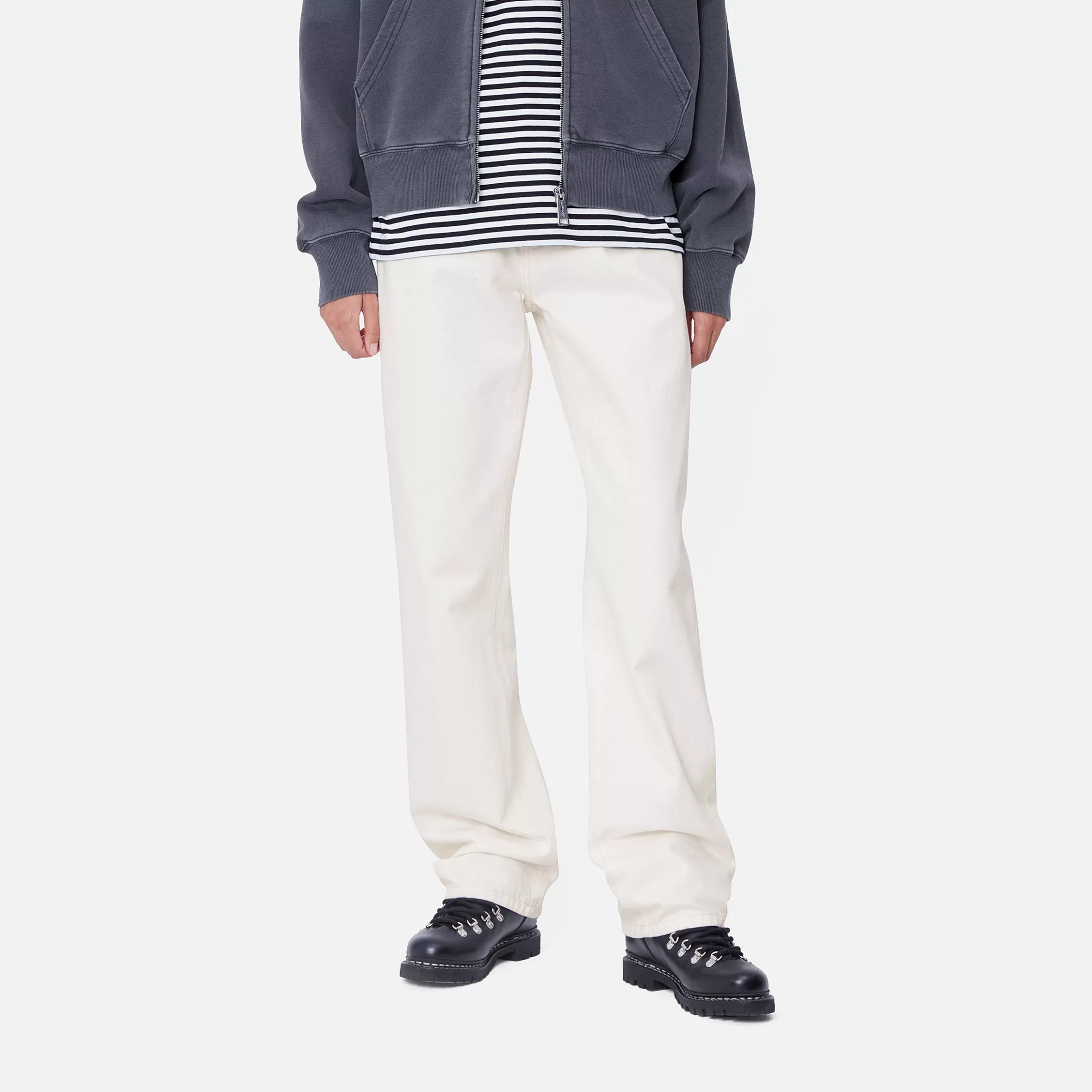 Ganga | Calças | Carhartt WIP W' Noxon Pant White