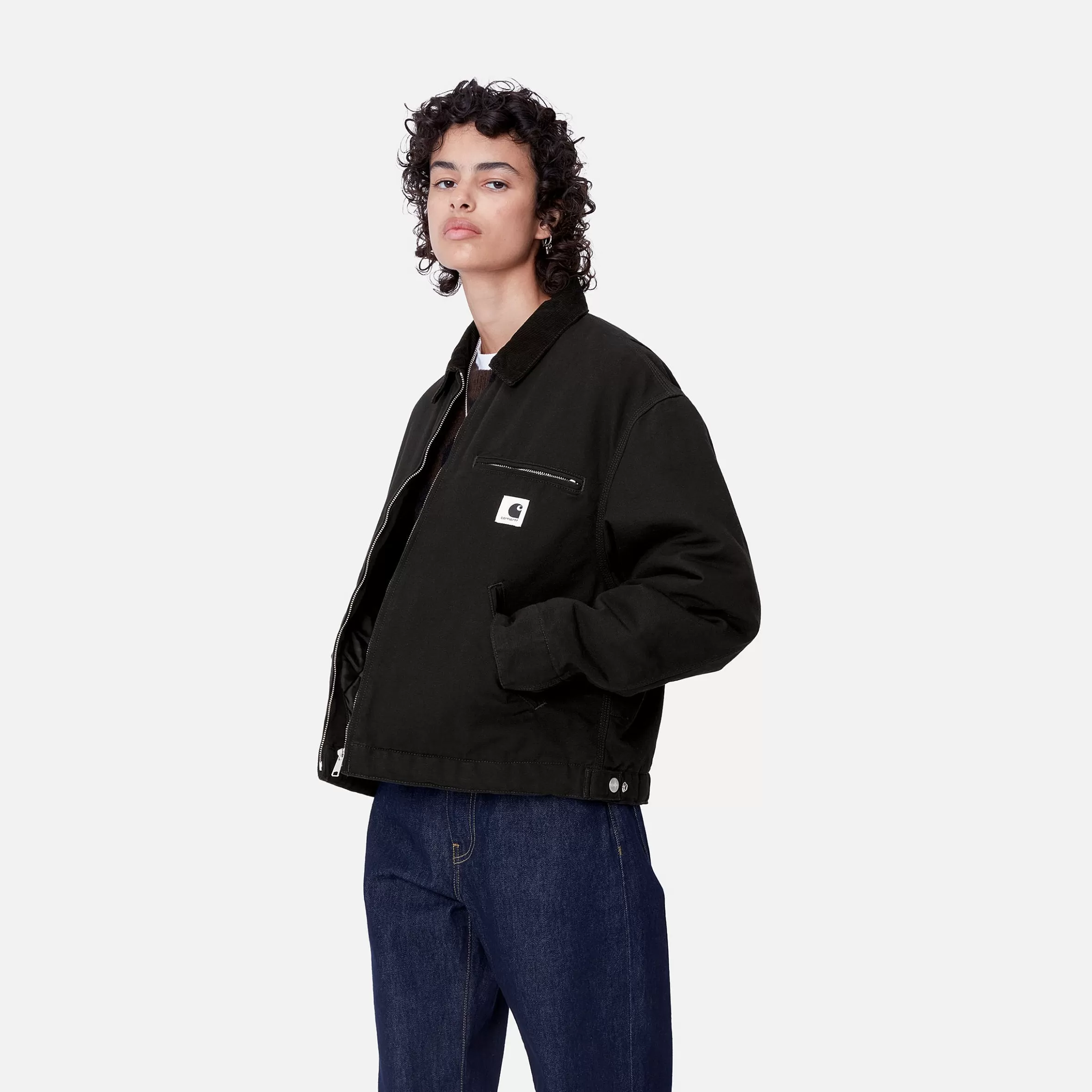 Blusões | Carhartt WIP W' OG Detroit Jacket (Winter) Black / Black