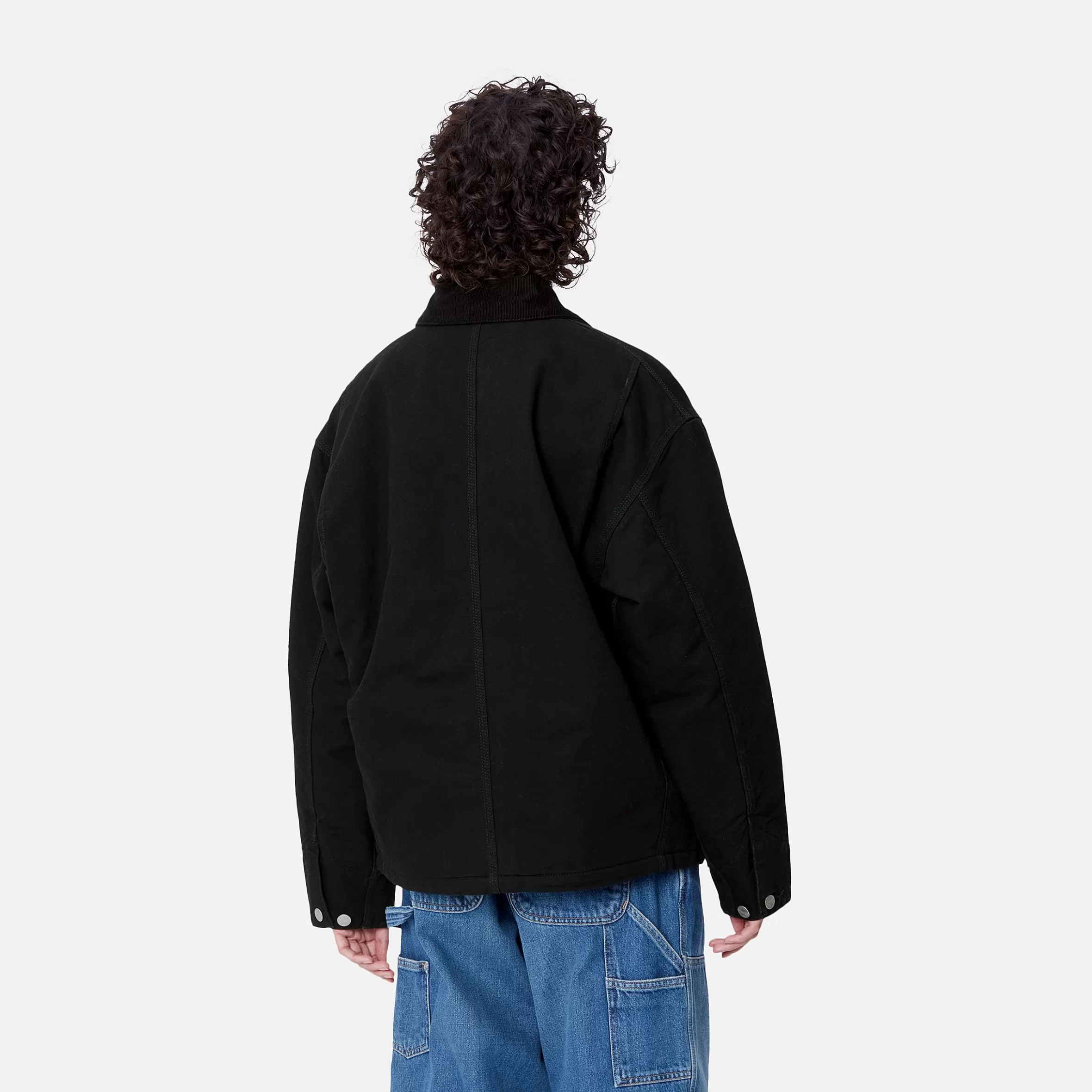 Blusões | Carhartt WIP W' OG Michigan Coat Black / Black