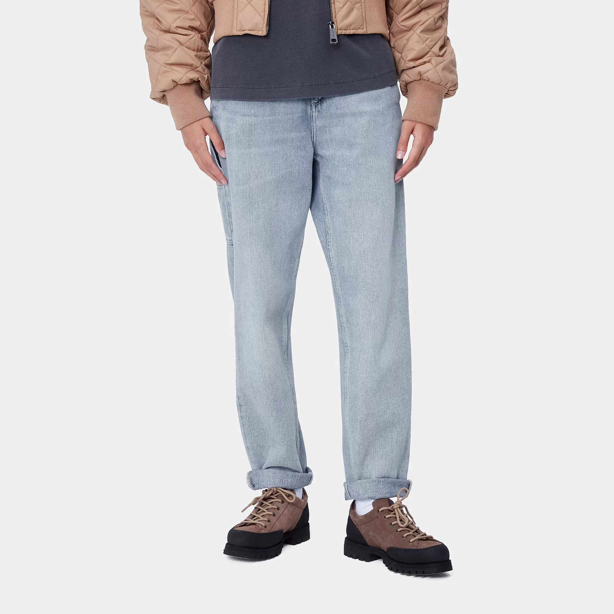 Ganga | Calças | Carhartt WIP W' Pierce Pant Blue