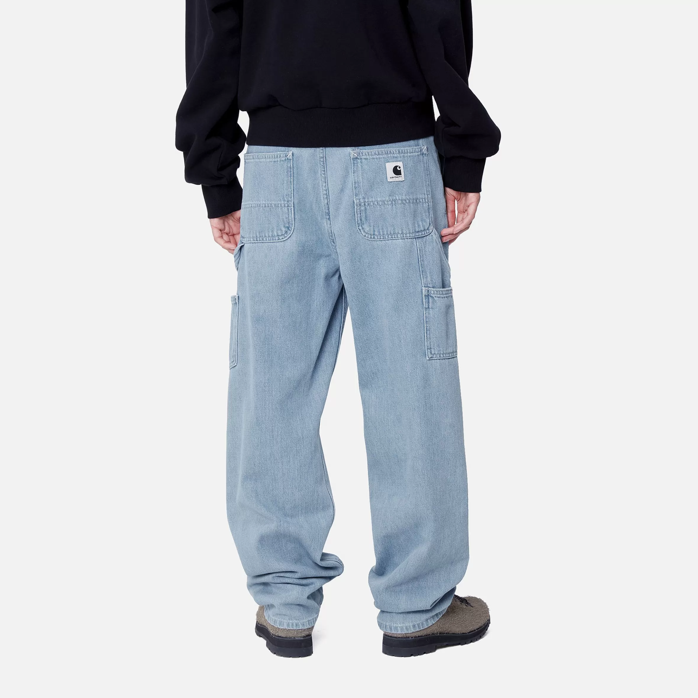 Ganga | Calças | Carhartt WIP W' Pierce Pant Straight Blue