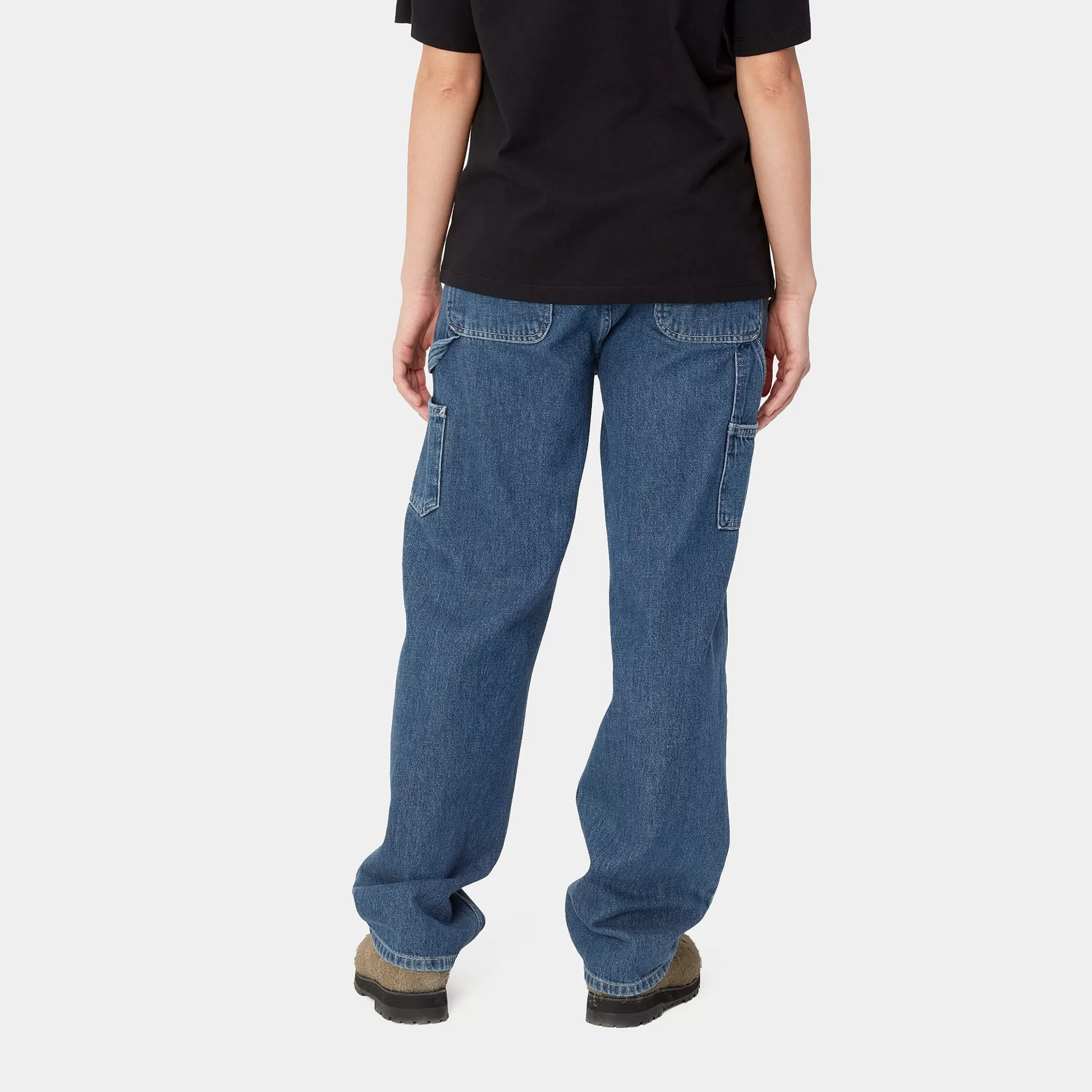 Ganga | Calças | Carhartt WIP W' Pierce Pant Straight Blue