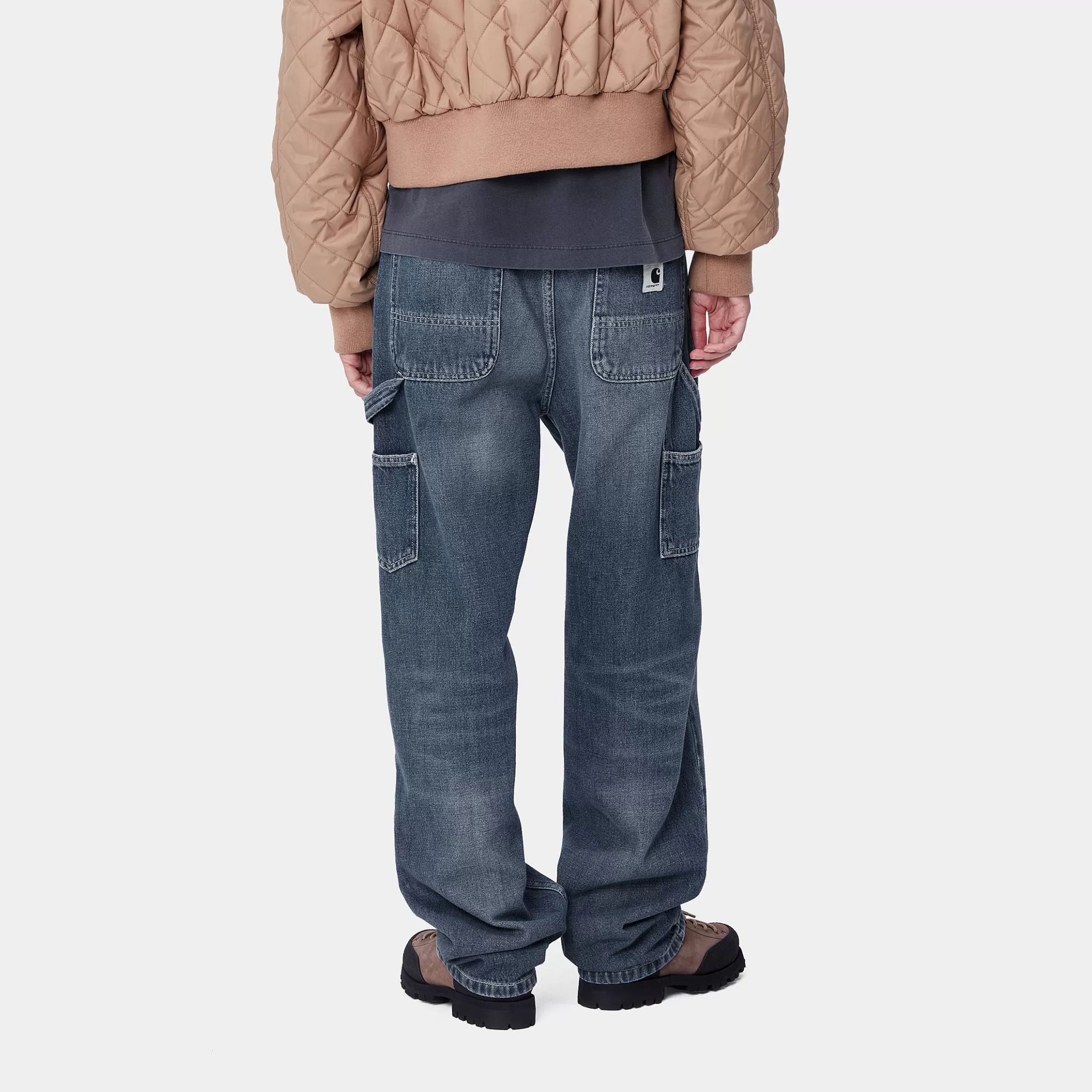 Ganga | Calças | Carhartt WIP W' Pierce Pant Straight Blue